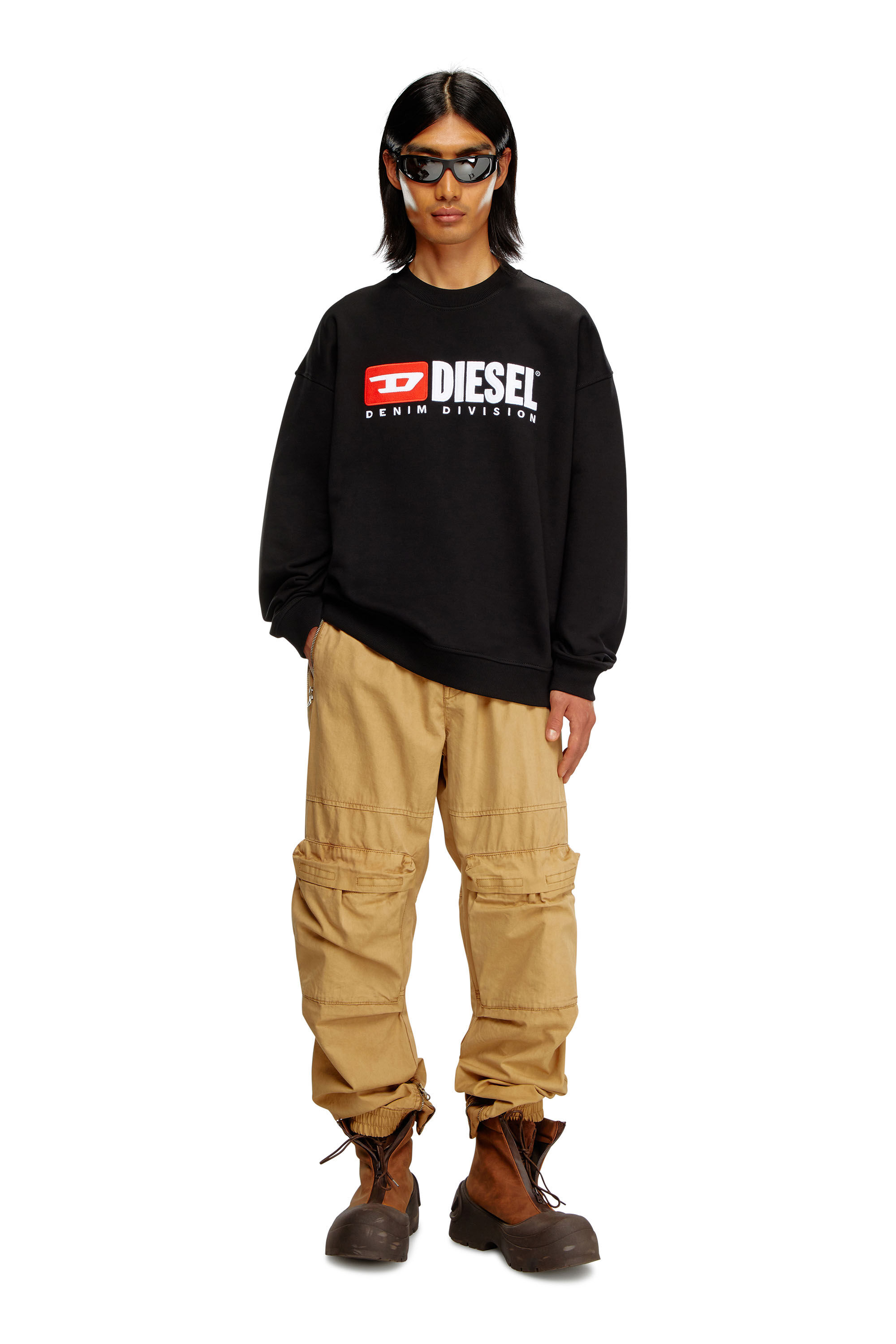Diesel denim division sweatshirt deals