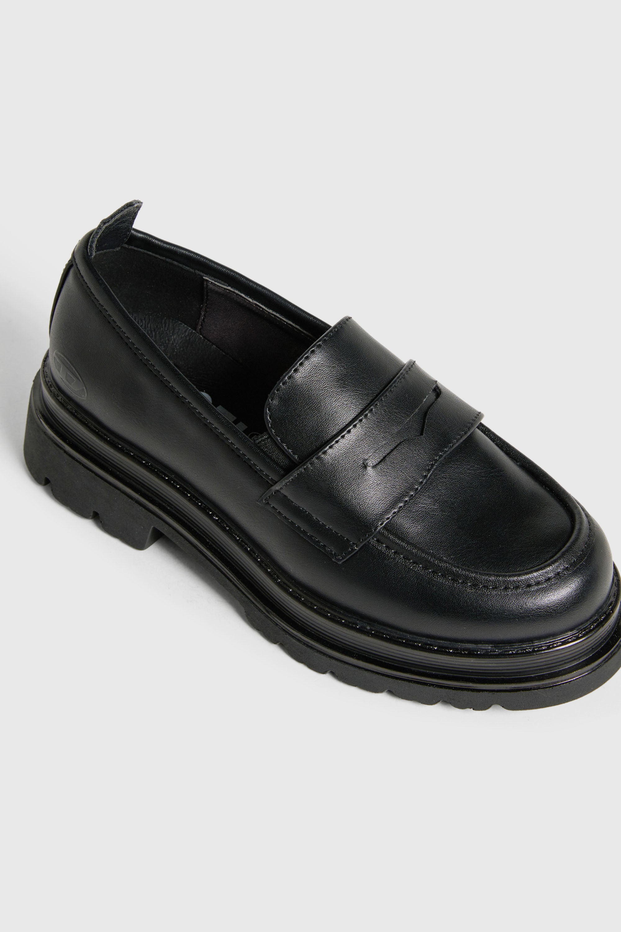 Diesel - D-SLAWEU, Unisex's D-Slaweu - Loafers with lug sole in Black - 4