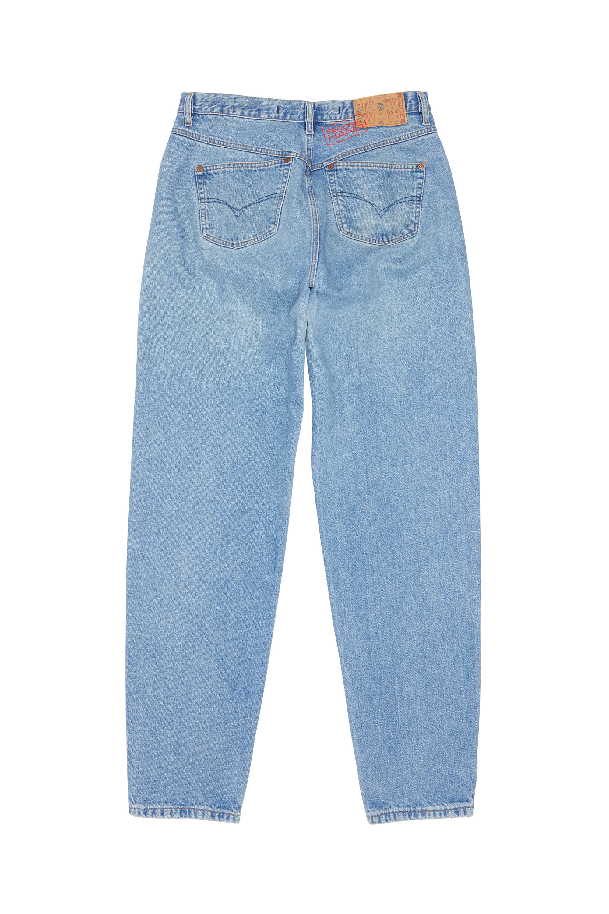 Unisex jean top