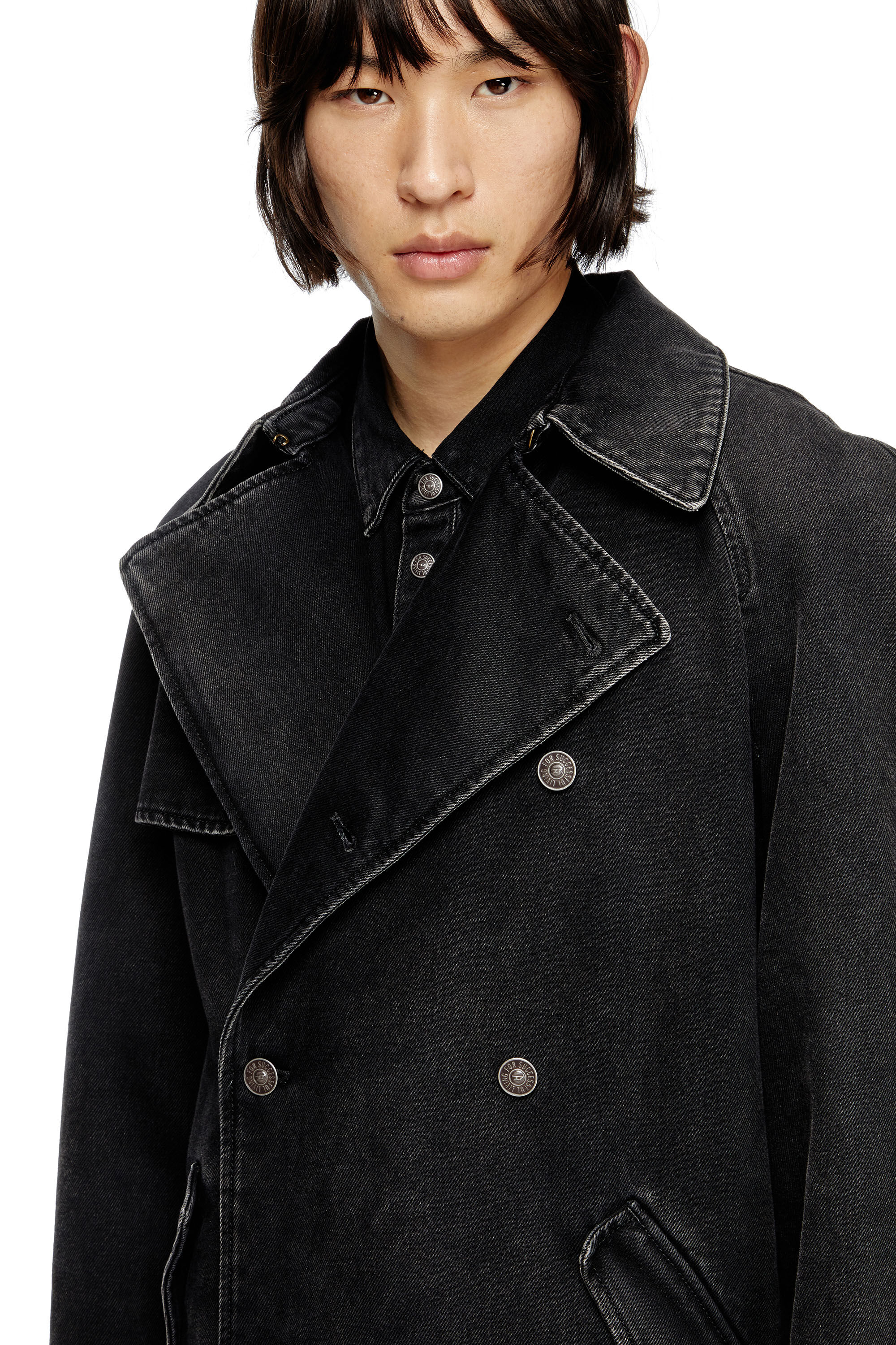 DIESEL D-Delirious-D 23AW デニムコート　トレンチコート DIESEL D-Delirious-D 23AW デニムコートトレンチコート