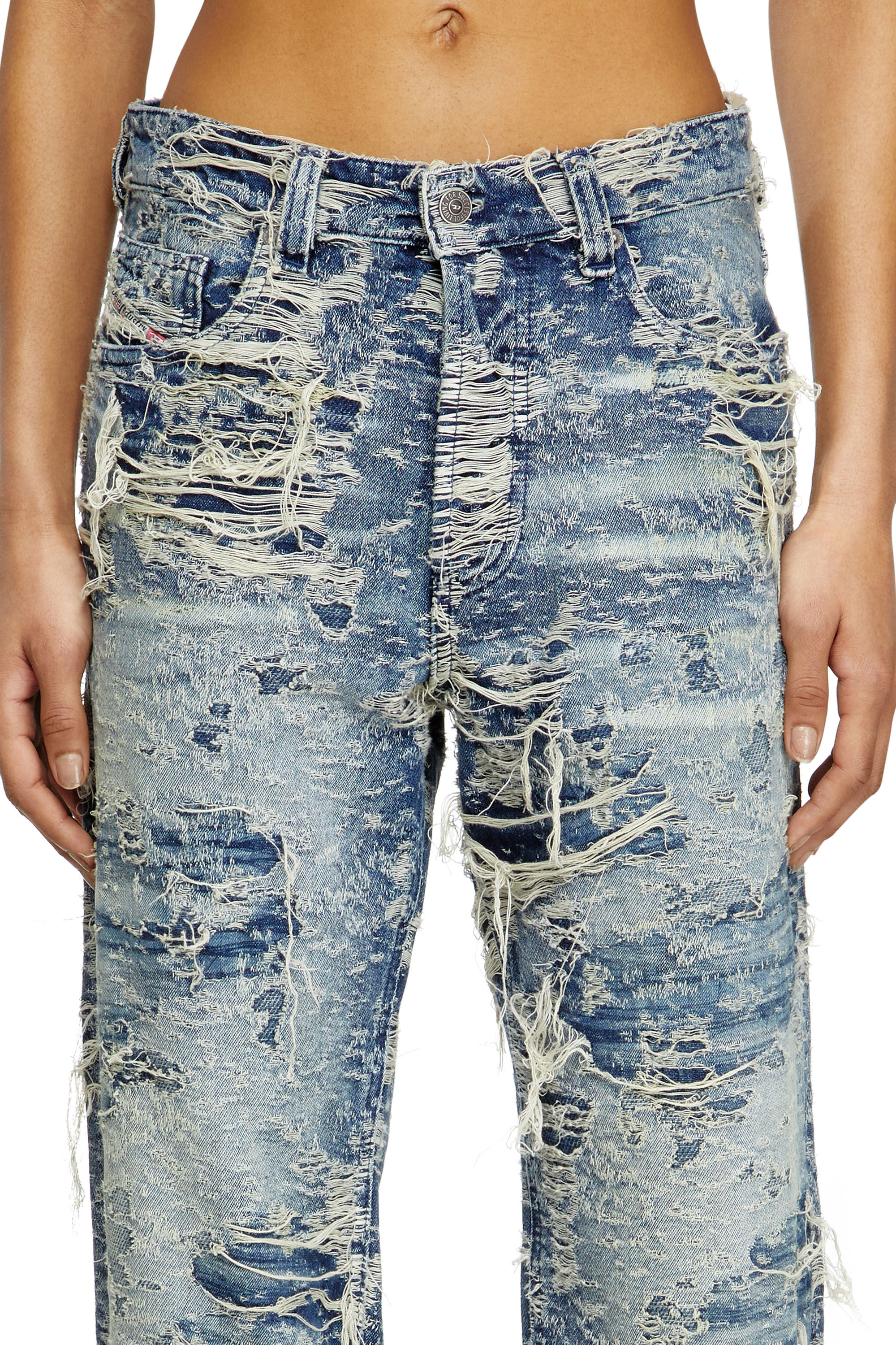 デニム・ジーパン DIESEL Women Denim Pants A1919309M04 01 Blue Women's Regular Jeans | Medium blue | Diesel 1988 D-Ark