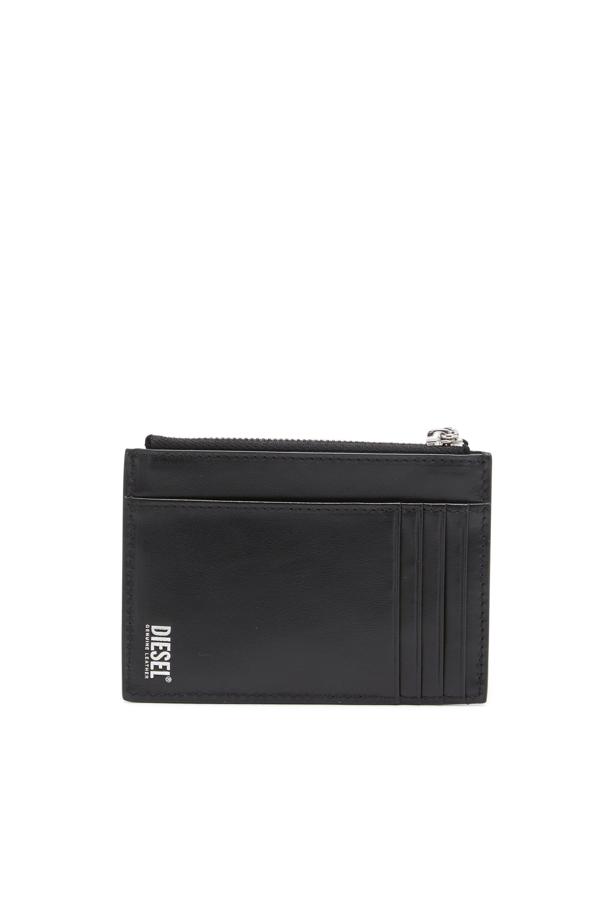 DIESEL 1dr Card Holder I ブラック Women's Card holder in leather | Black | Diesel