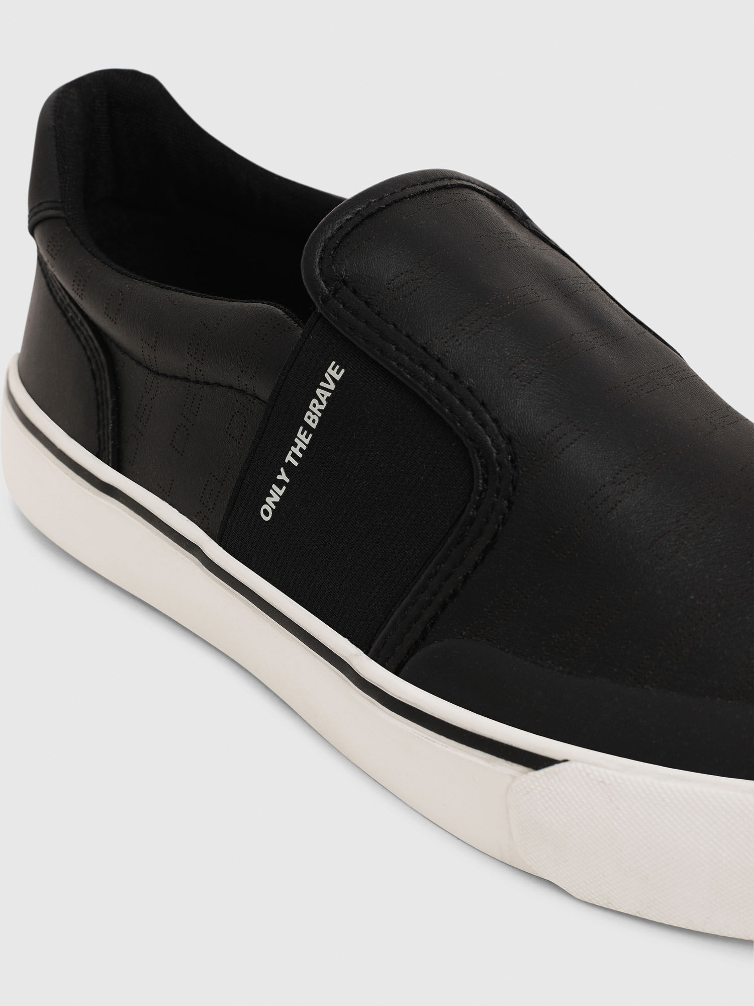 diesel slip on sneakers