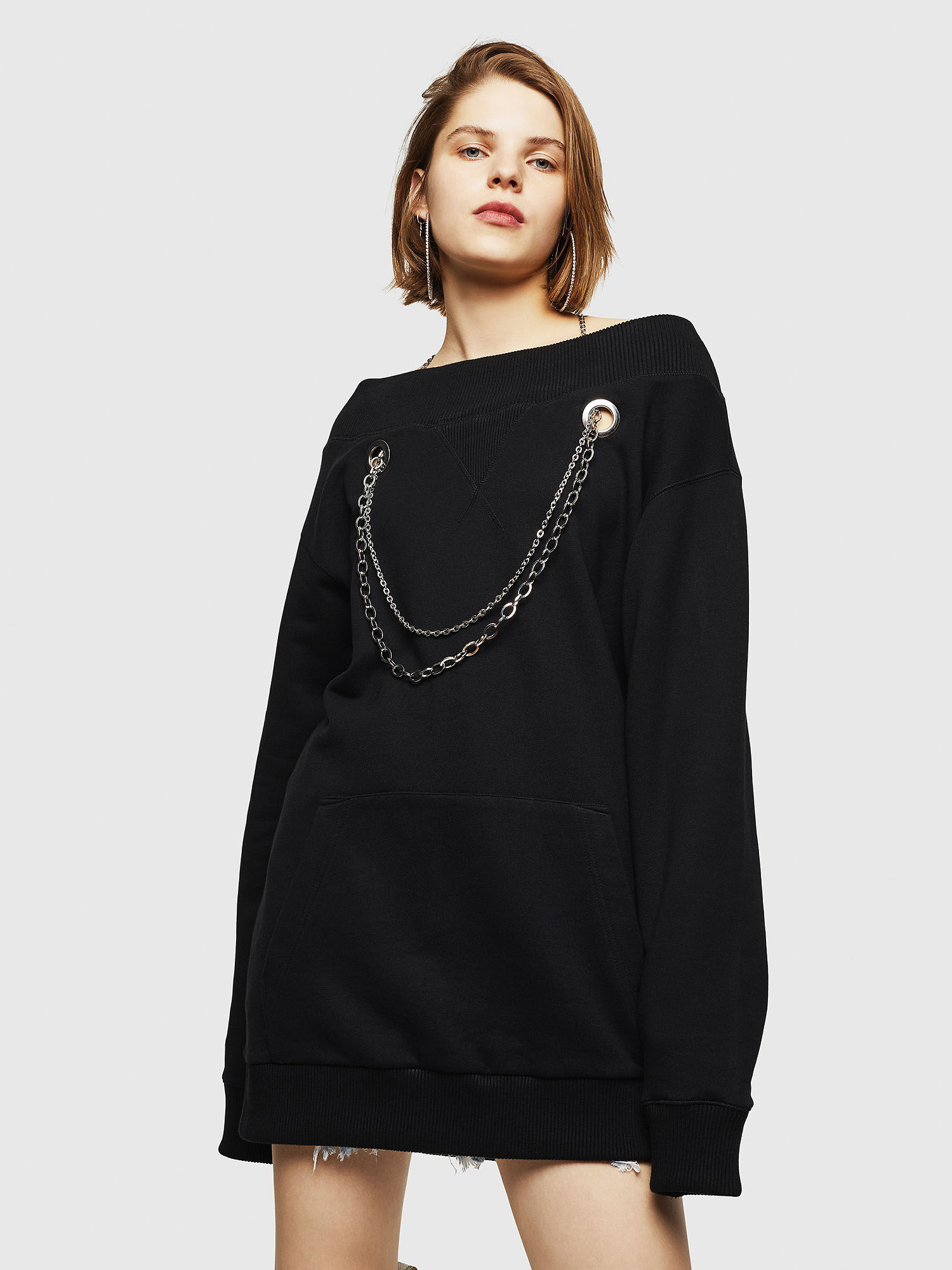 Diesel sweatshirt dress clearance
