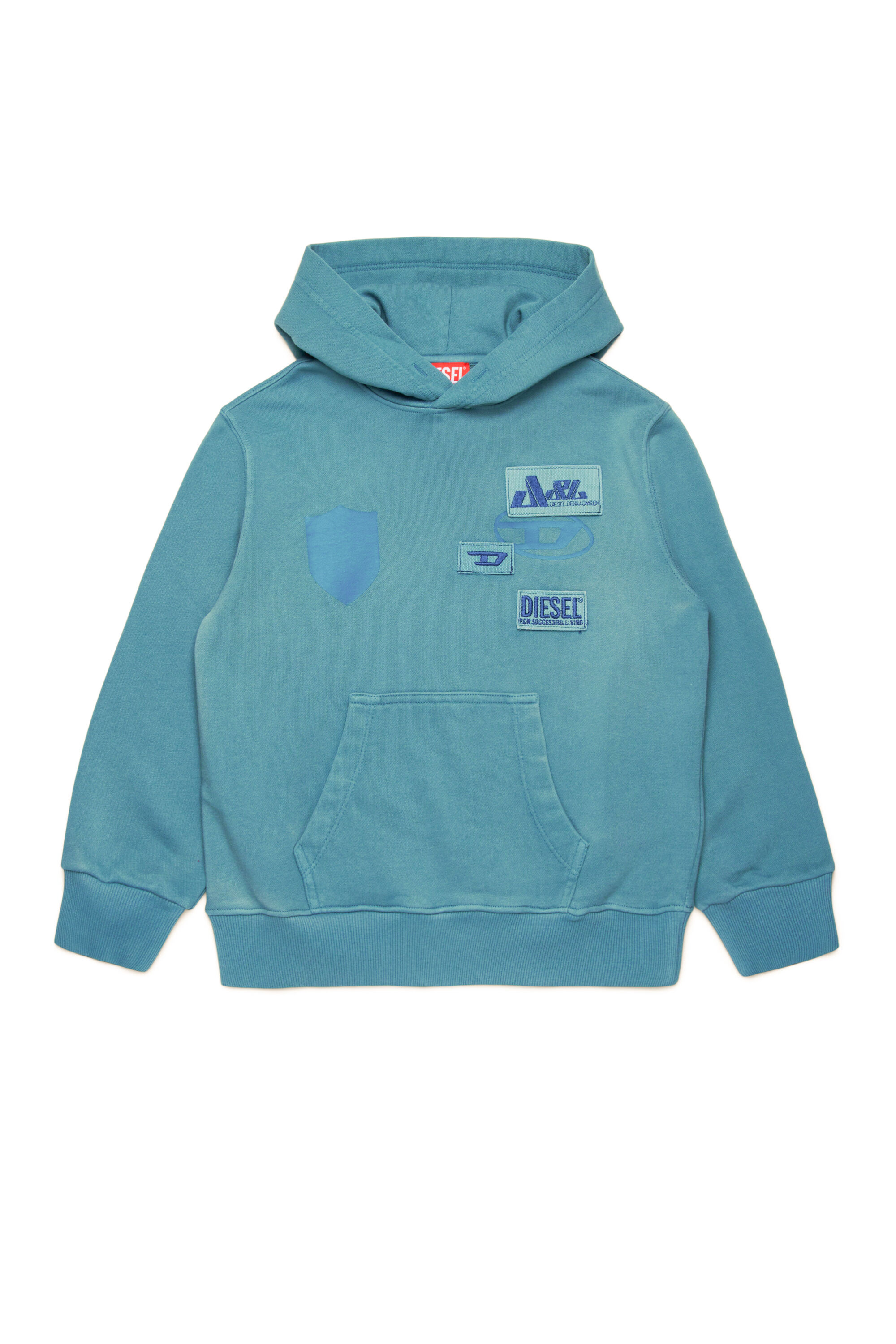 Diesel - SMACCYHOOD OVER, Light Blue - Image 1