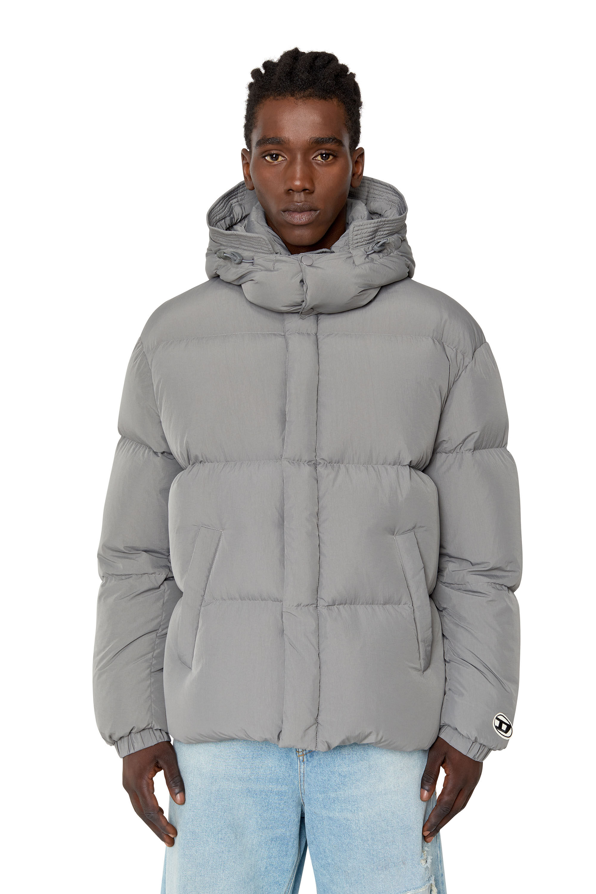 W-ROLF-NW Man: Polygiene ViralOff® down jacket | Diesel