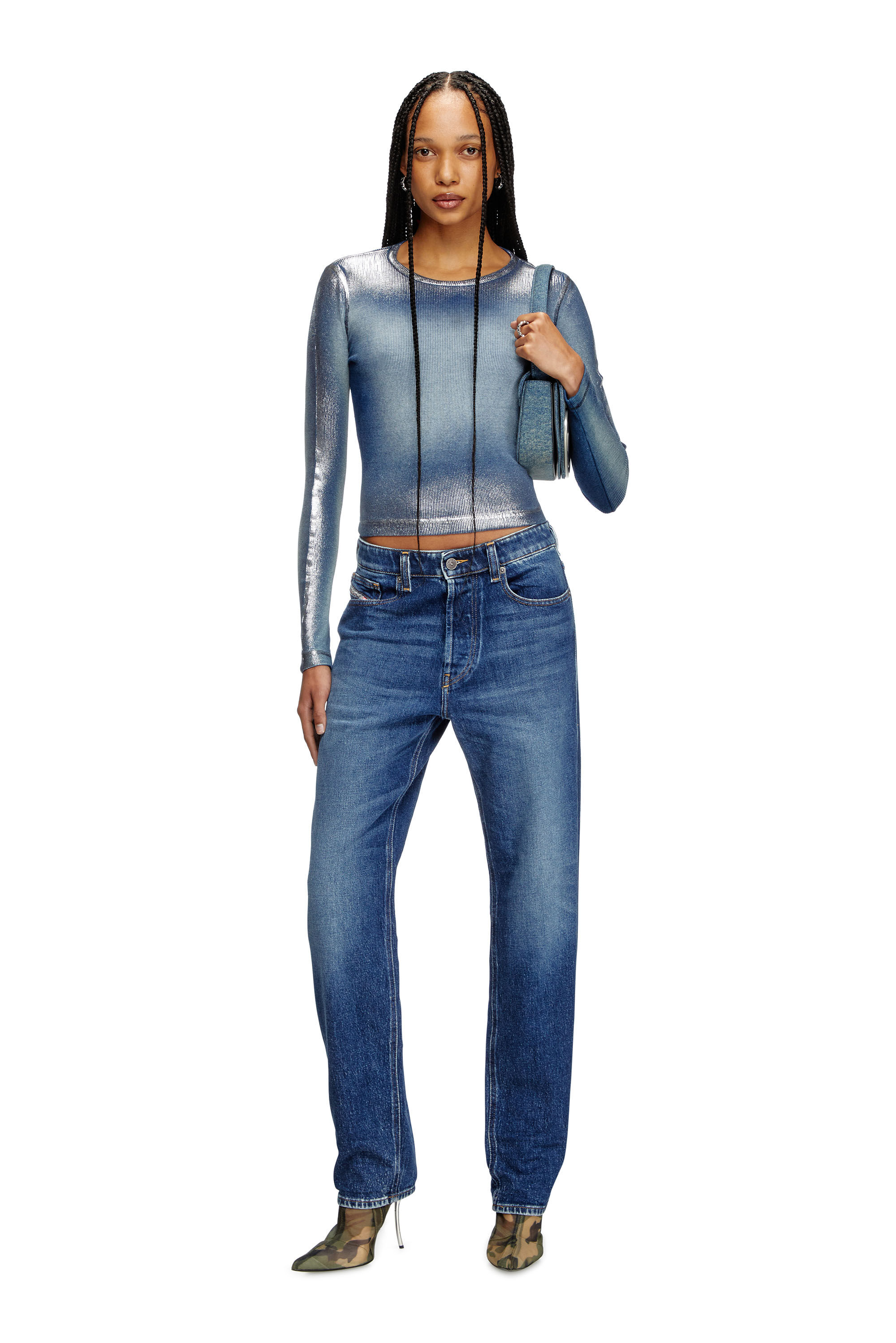 Women's Regular Jeans | Low Waist 1988 D-Ark | Medium blue | Diesel LU