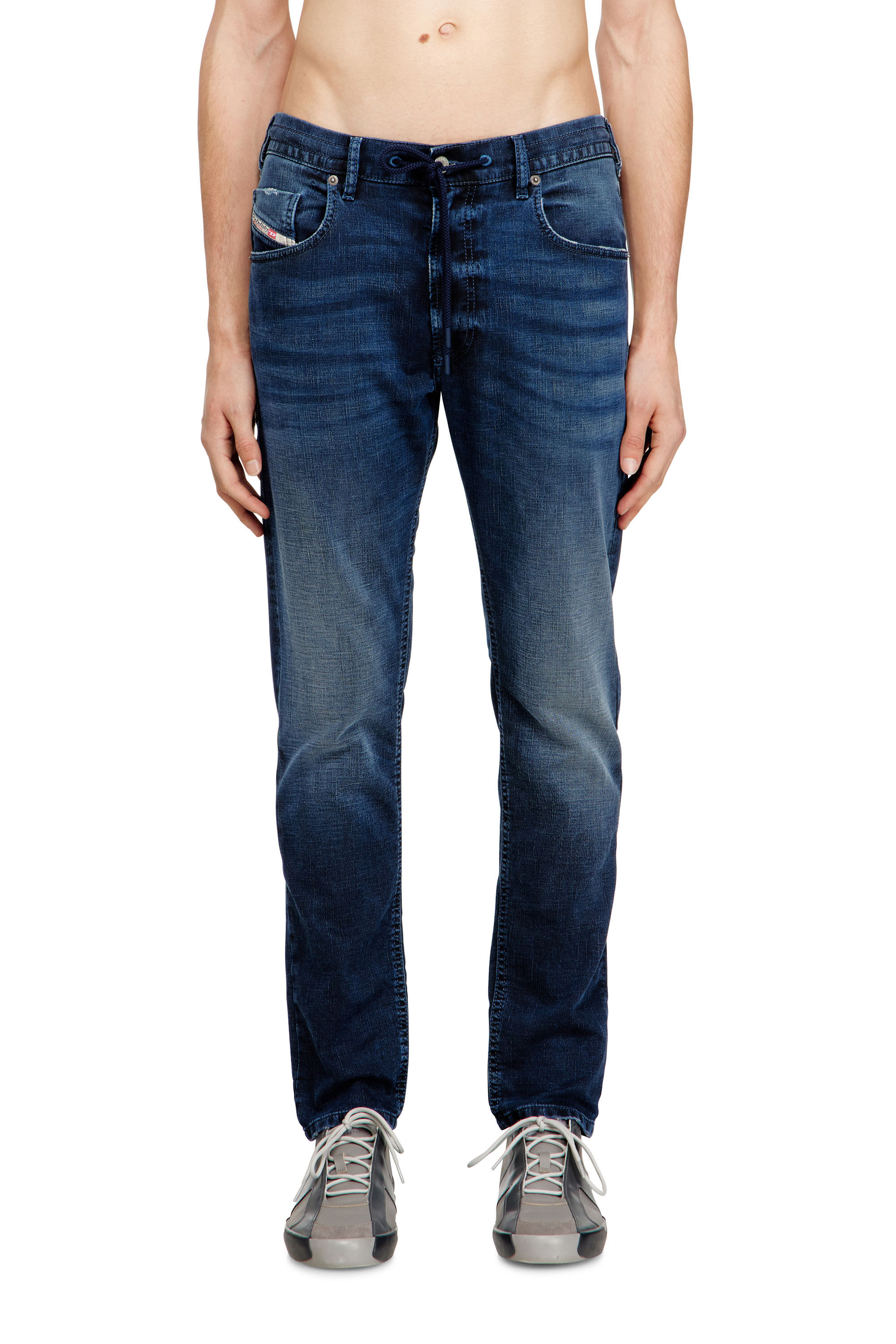 Diesel - Man's Regular 2032 D-Krooley Joggjeans&reg; 09N65, Dark Blue - 2