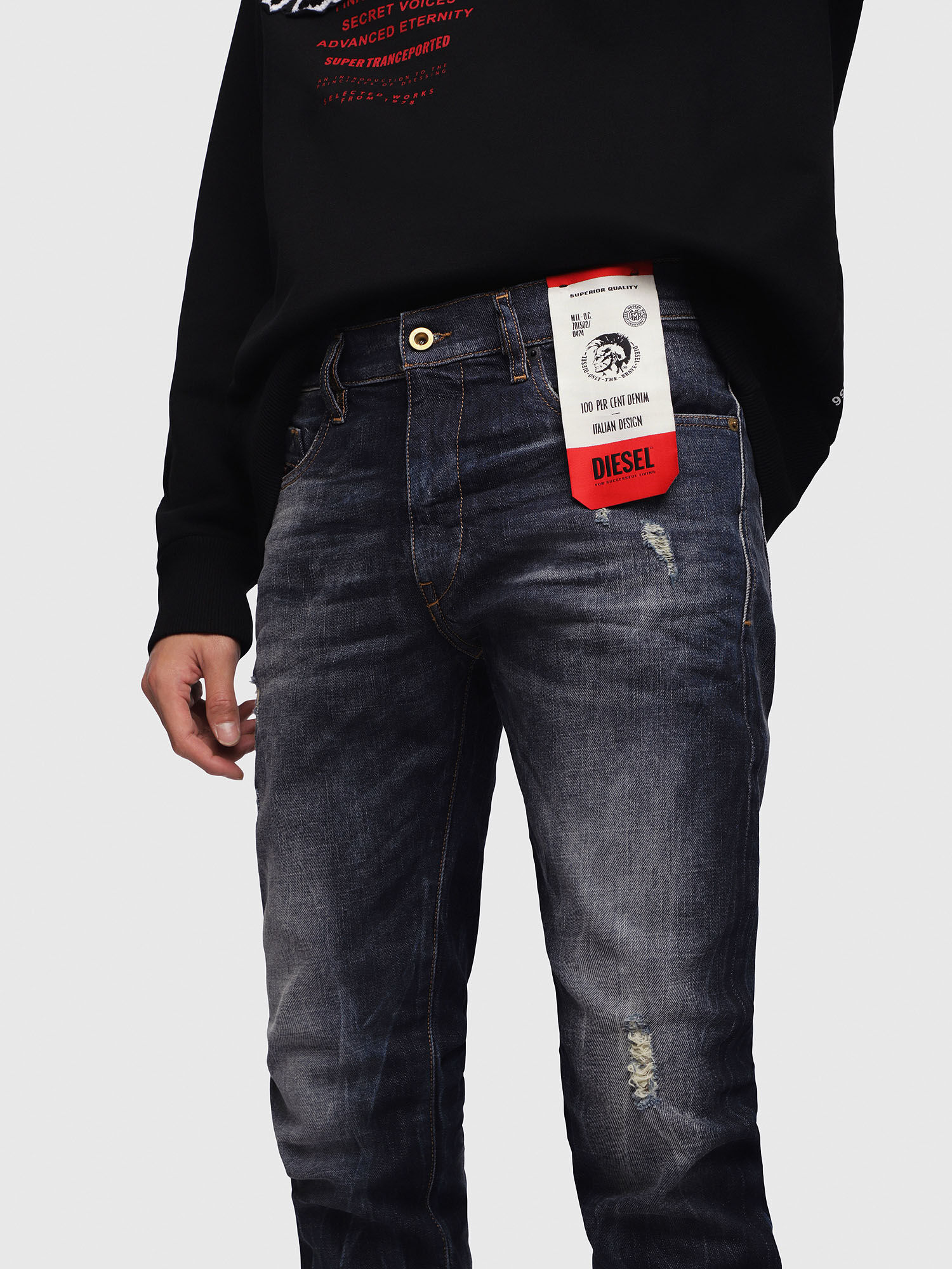 diesel d strukt jeans
