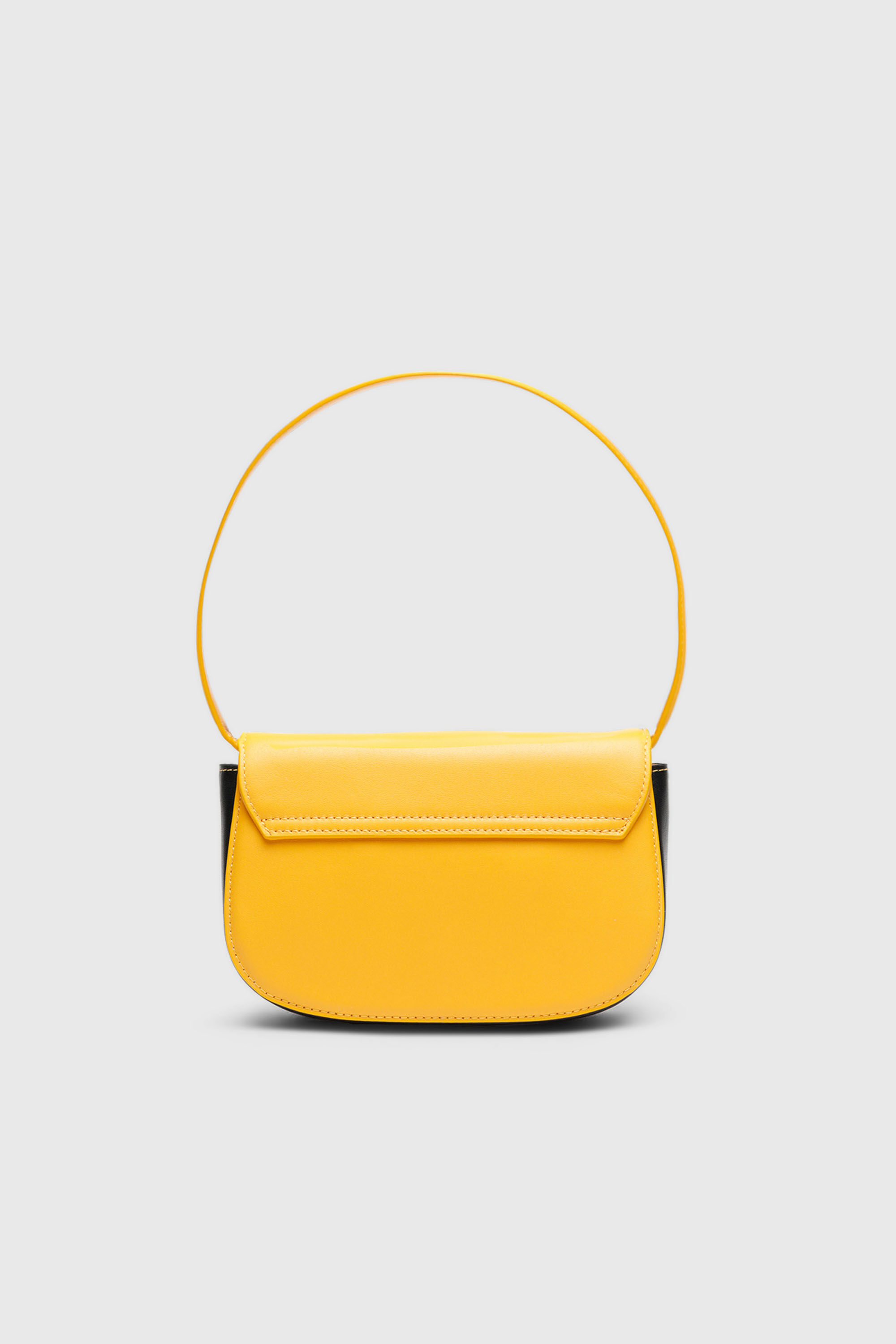 Diesel - 1DR, Woman's 1DR - Iconic shoulder bag in nappa leather in Yellow - 3