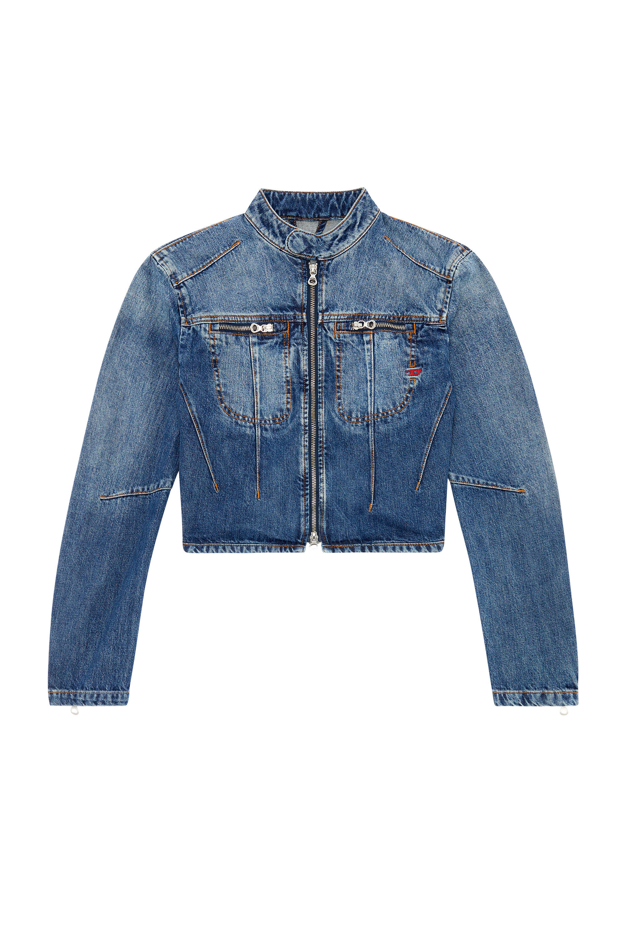 Very cropped shop denim jacket
