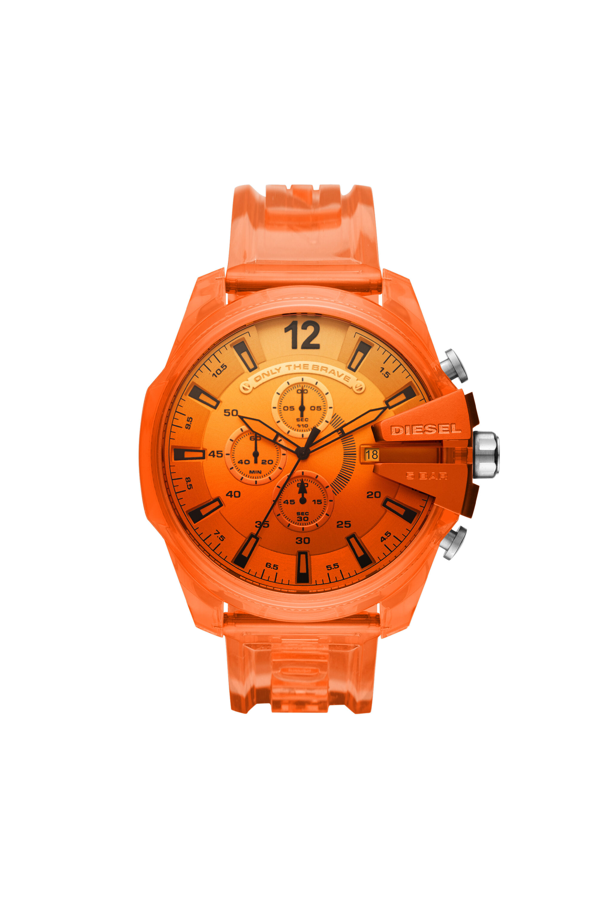 Diesel orange watch top