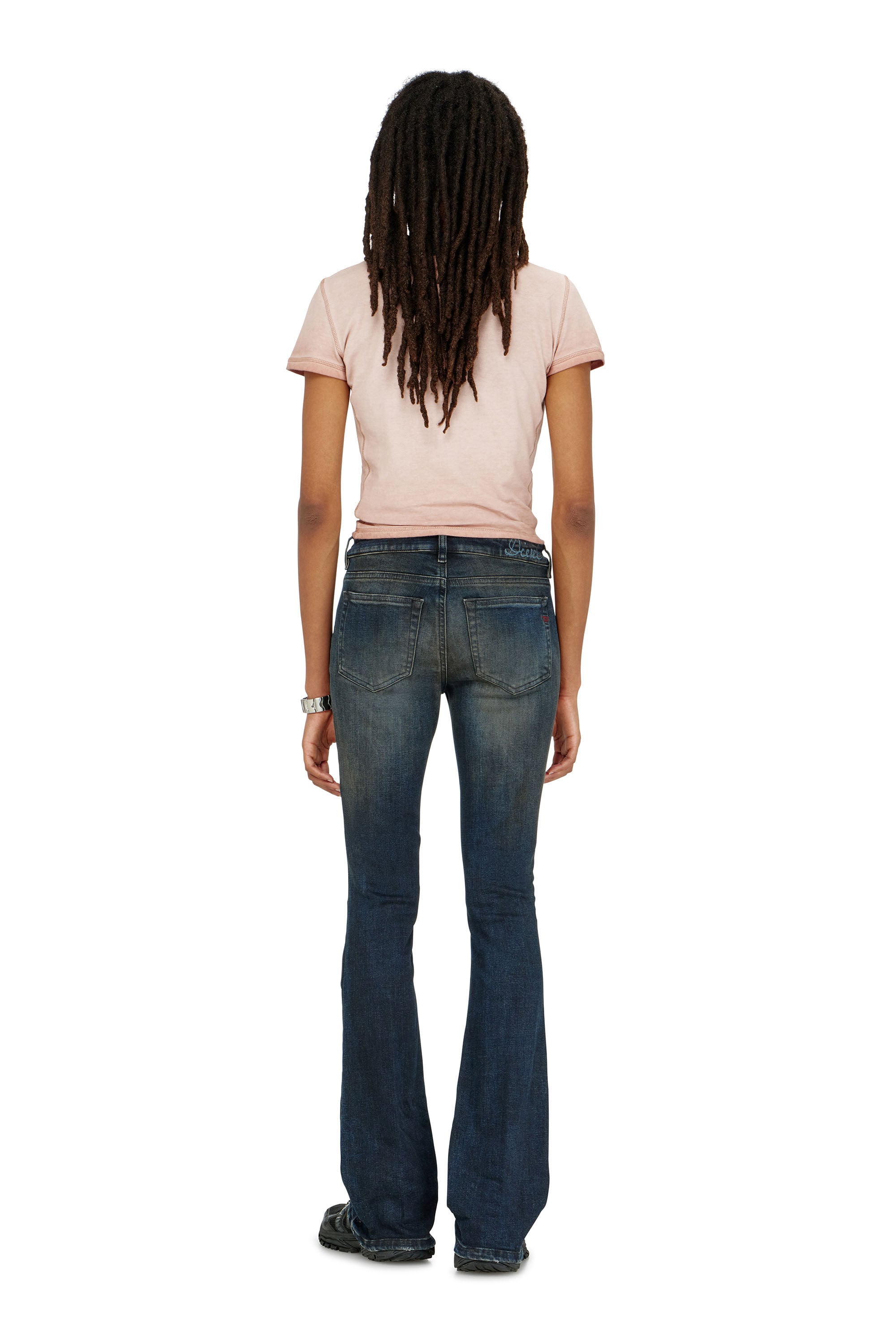 Diesel - Woman's Bootcut Jeans 1969 D-Ebbey 09P69, Dark Blue - 3