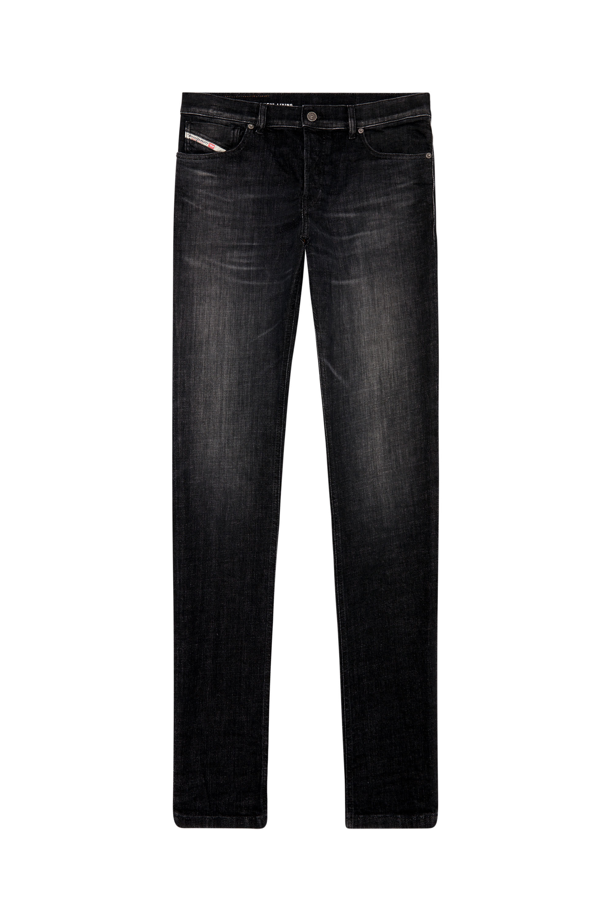 Diesel - Straight Jeans 1995 D-Sark 09H34, Black/Dark grey - Image 2