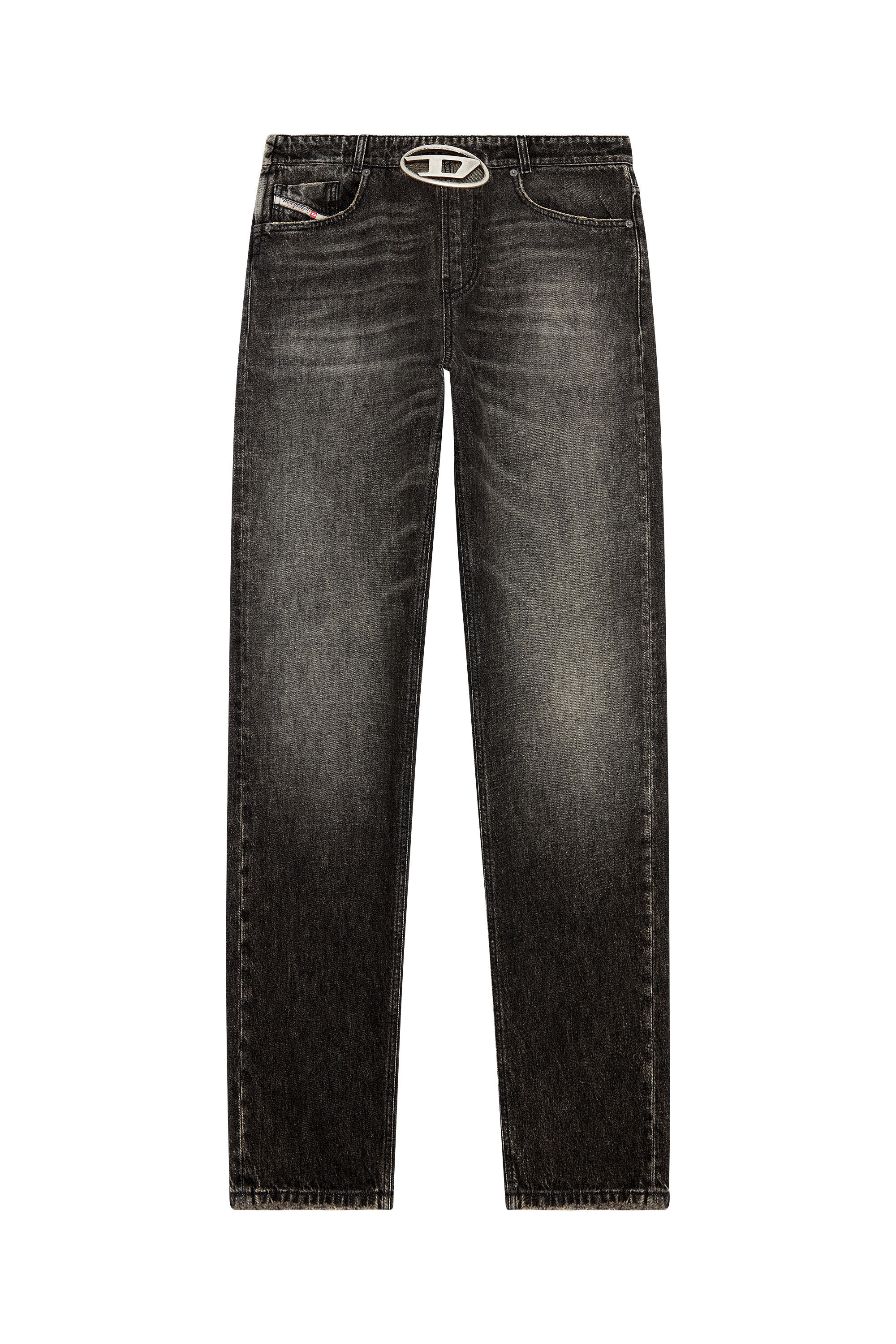 Diesel - Straight Jeans 2010 D-Macs 0JGAE, Black/Dark grey - Image 2