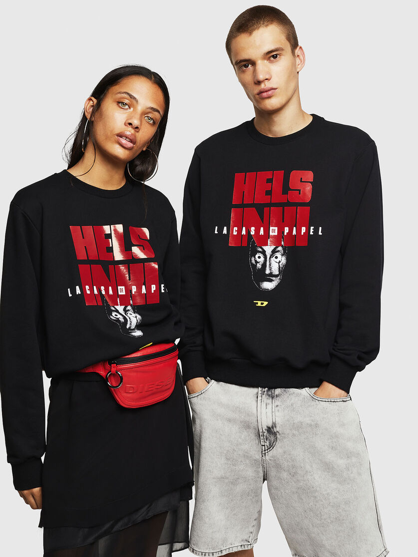 Lcp S Girk Helsinki Helsinki Sweatshirt Diesel X La Casa De Papel