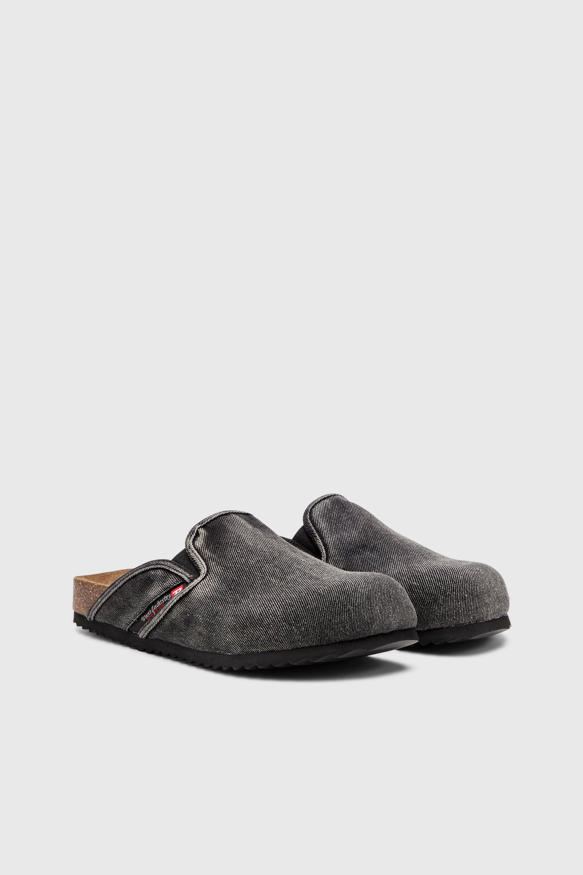 Diesel - D-WOODSTOCK SLIP-ON, Man's D-Woodstock-Denim mules in Black - 2