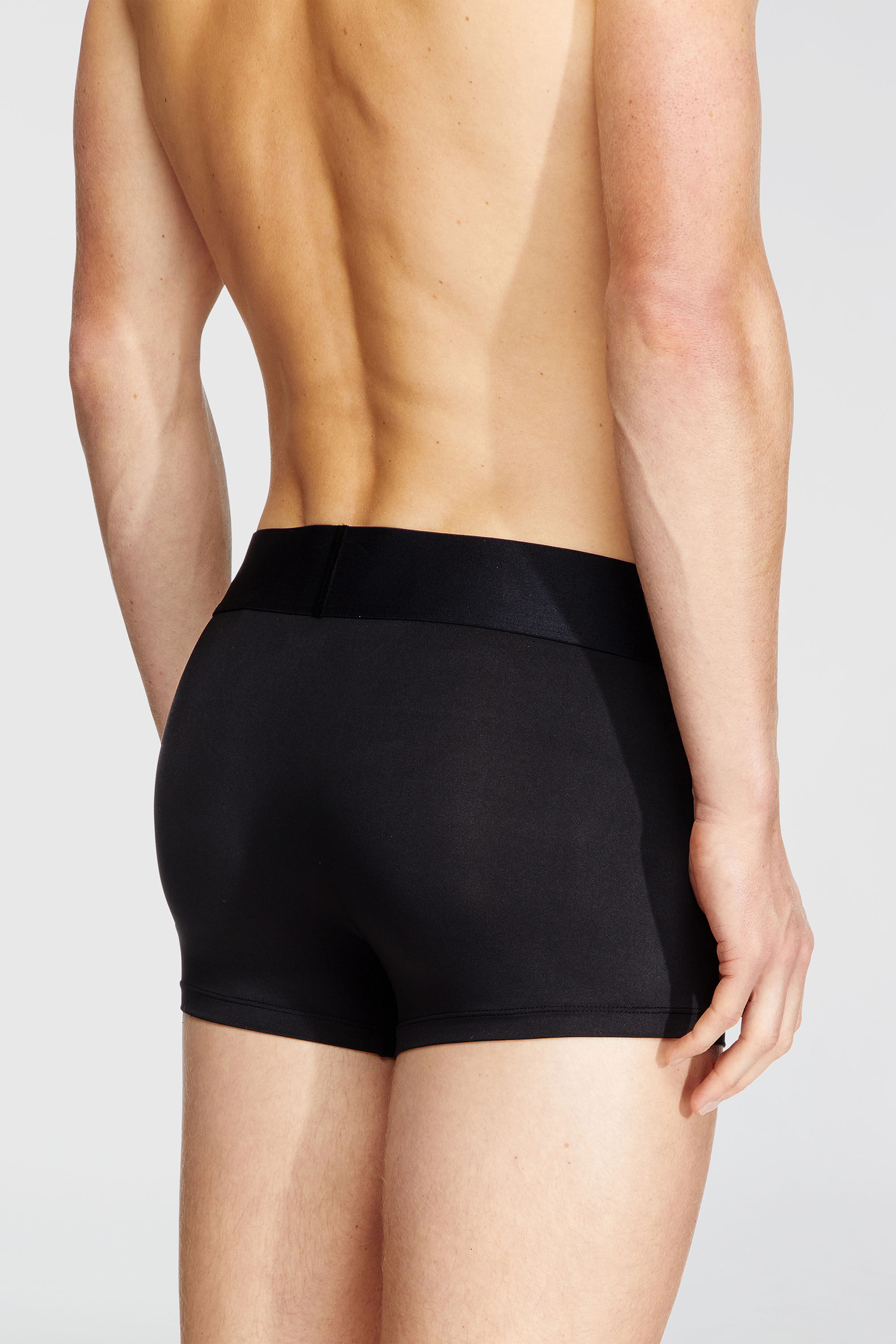 Diesel - DAMIEN-D-POP-3PACK-55, Man's Three-pack boxer briefs in microfibre in Black - 4