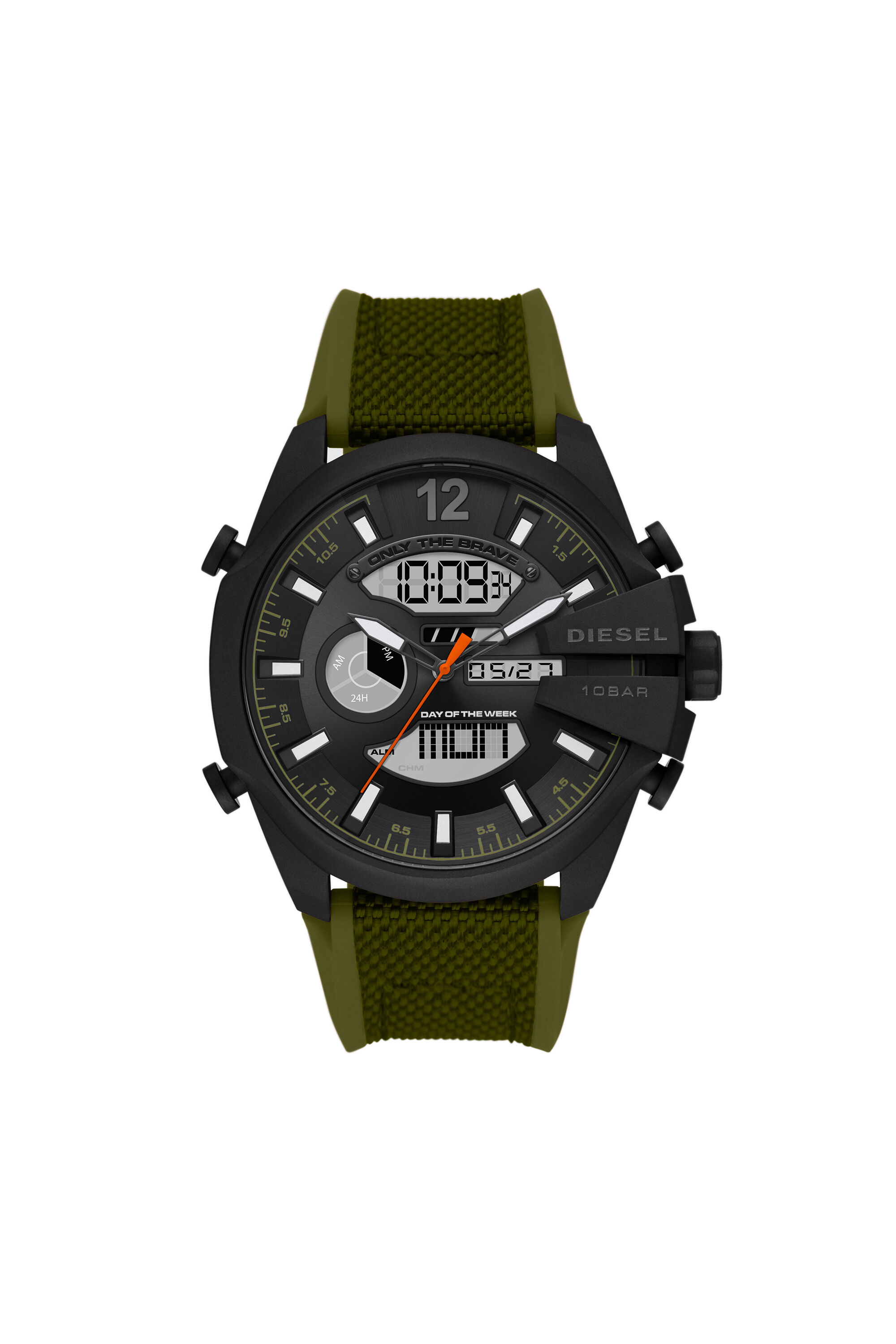 Diesel analog digital watch discount