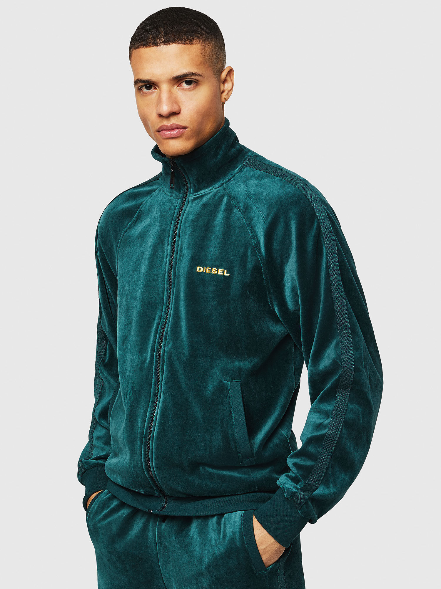 velour sweatshirt mens