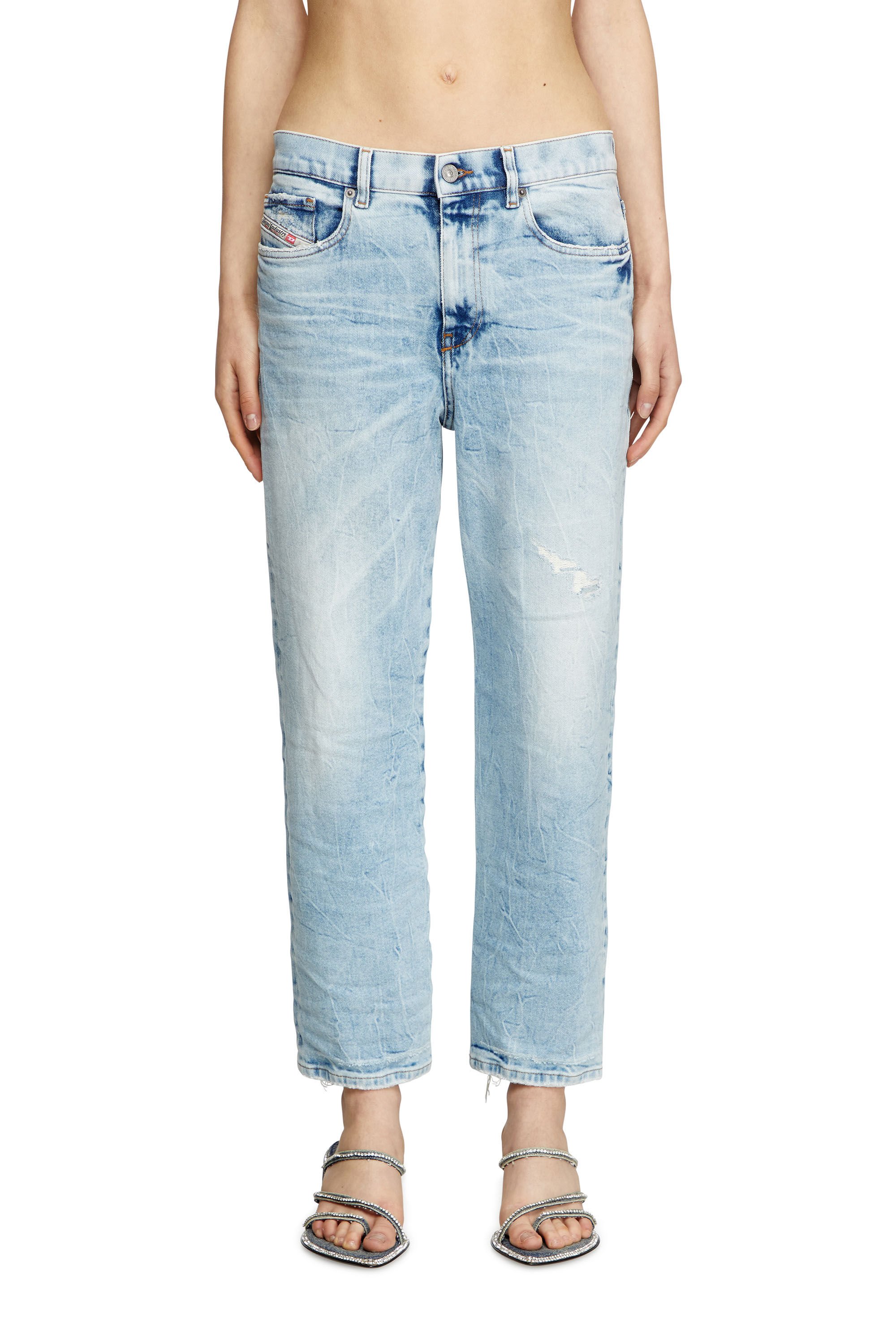 Diesel - Woman's Regular Jeans 2016 D-Air 09L31, Light Blue - 3
