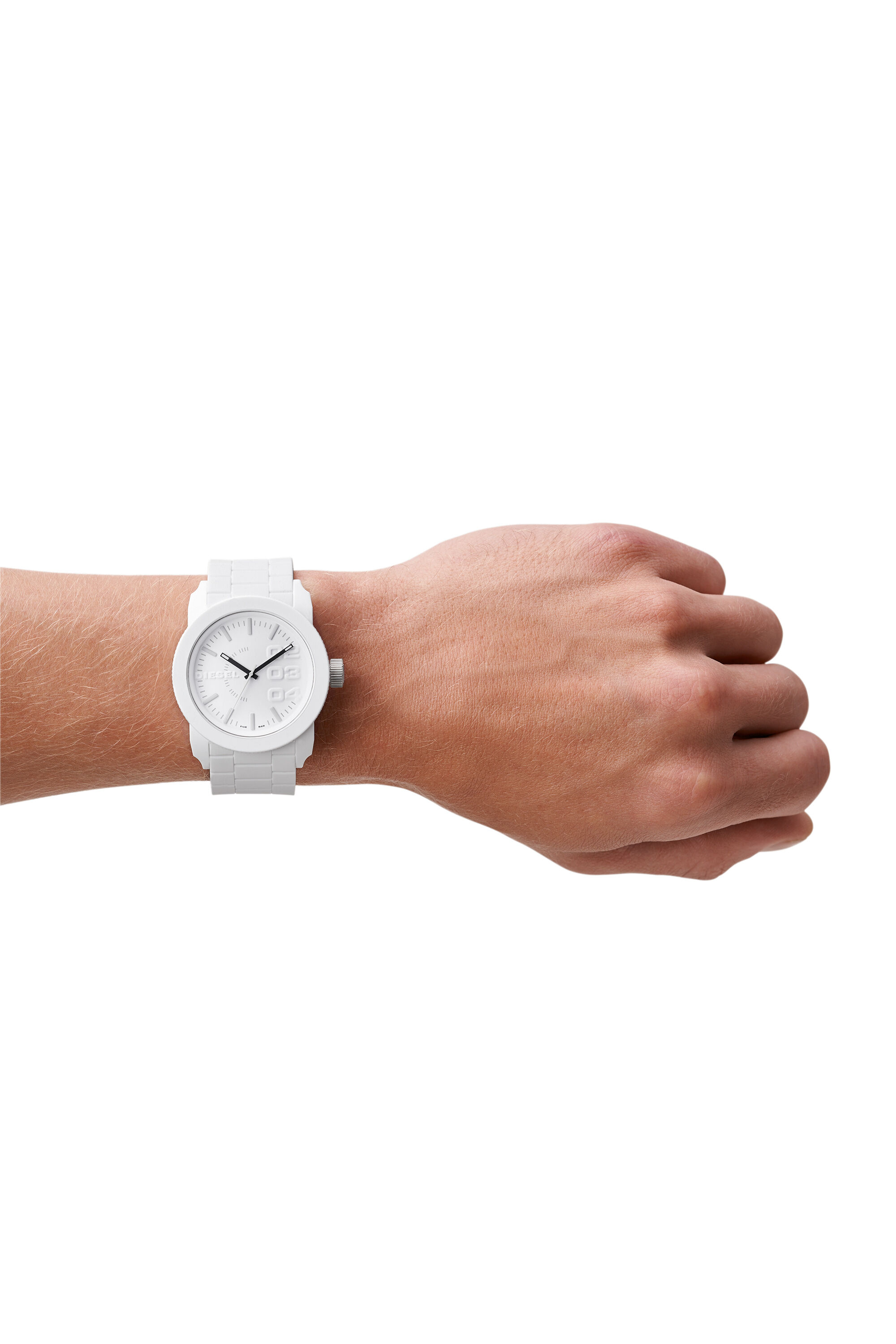 All white deals diesel watch