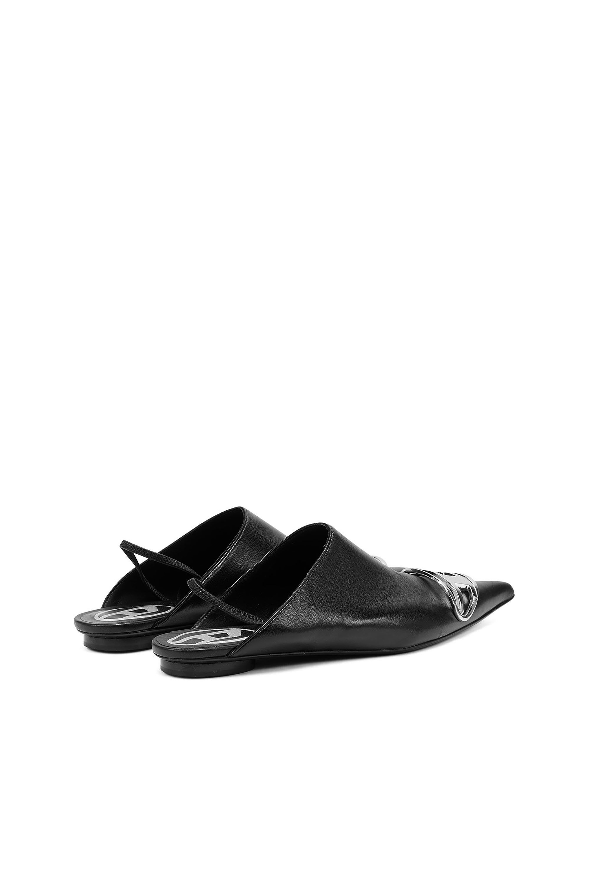 Black slingback mules store
