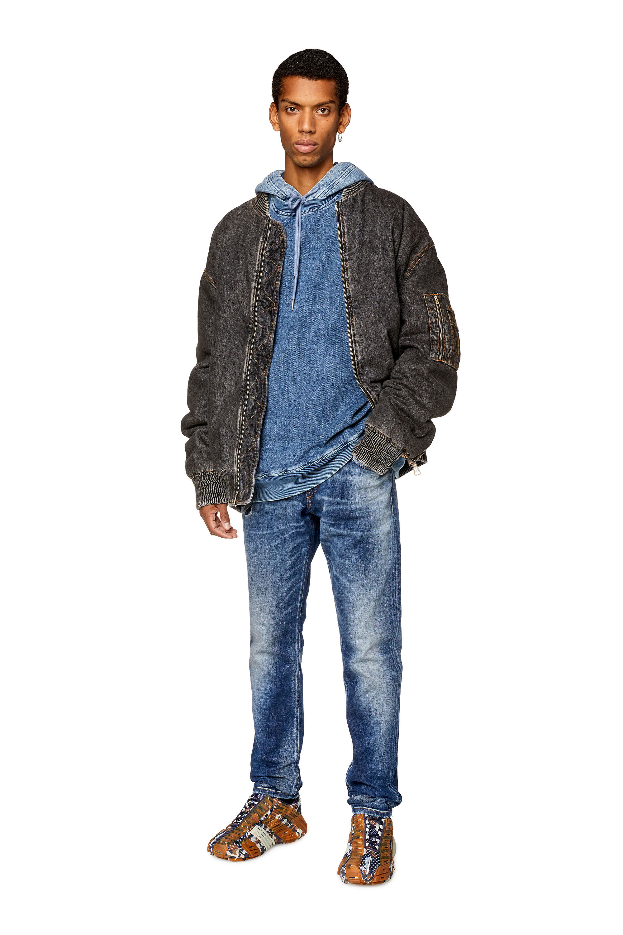 Men s Slim Jeans Medium blue Diesel 2019 D Strukt
