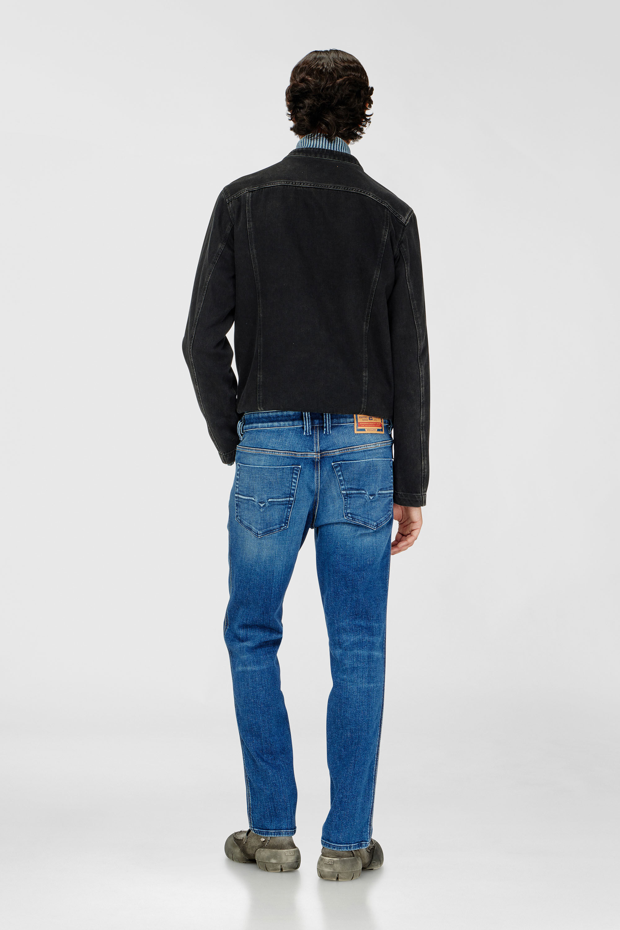Diesel - Man's Slim Jeans 1993 D-Vyl 09R92, Medium blue - 3