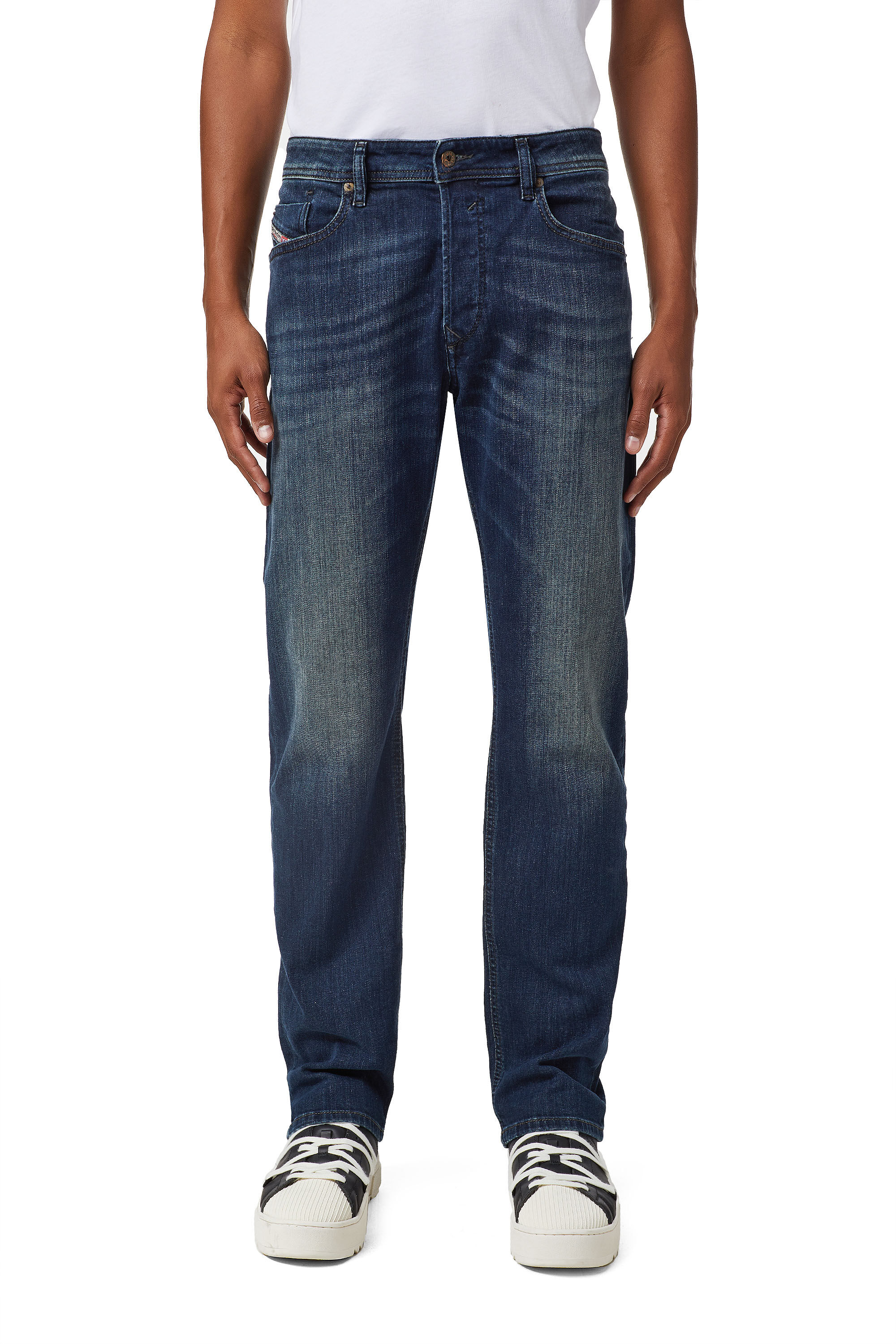 diesel waykee 814w straight leg stretch jeans