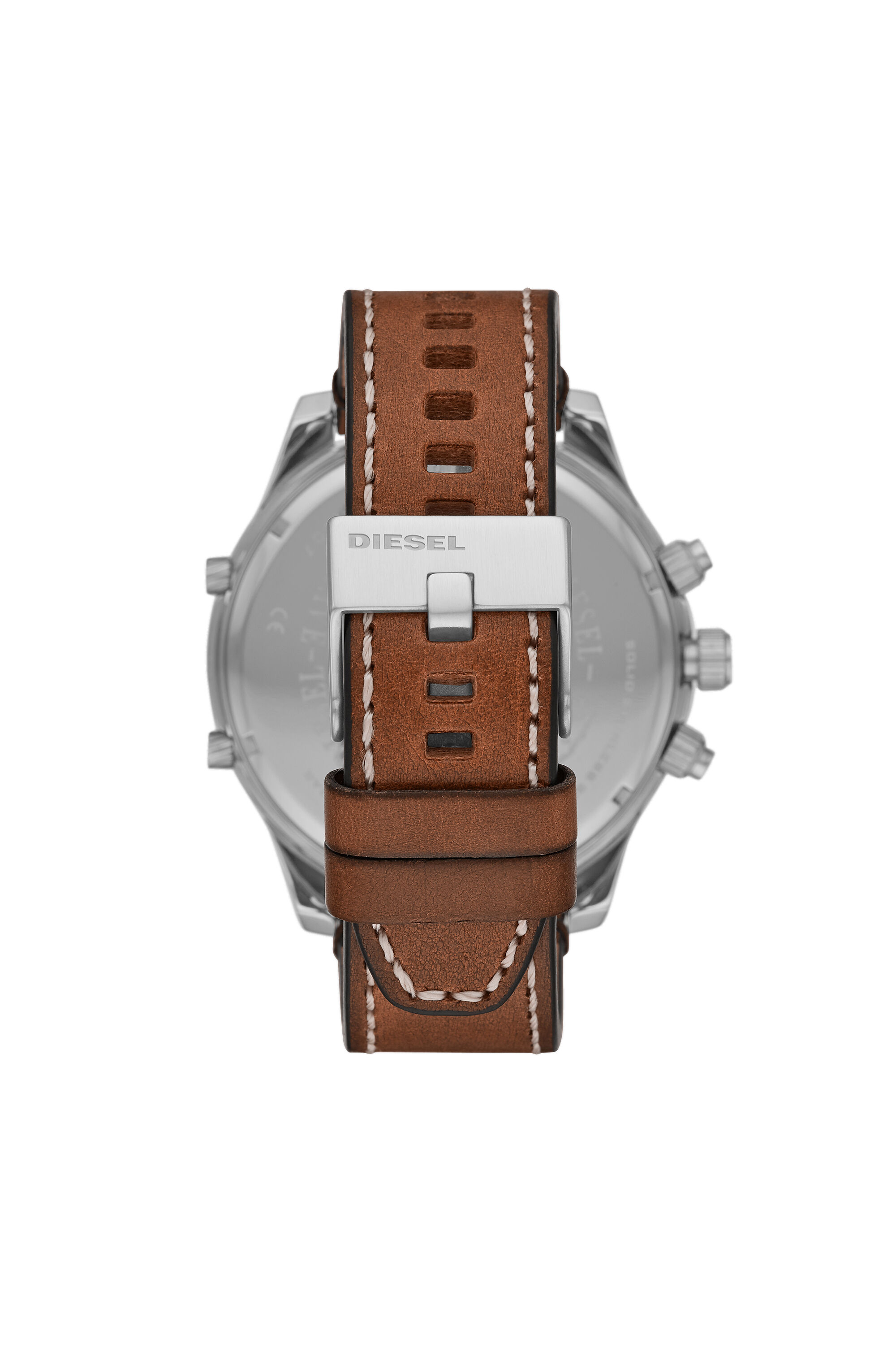 DZ7424 Man Boltdown three hand brown leather watch Diesel