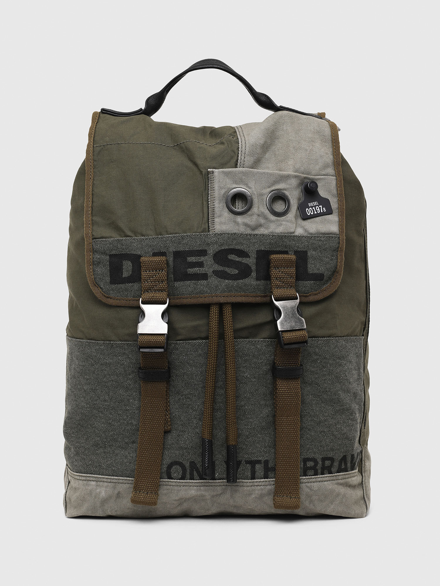 army green backpack