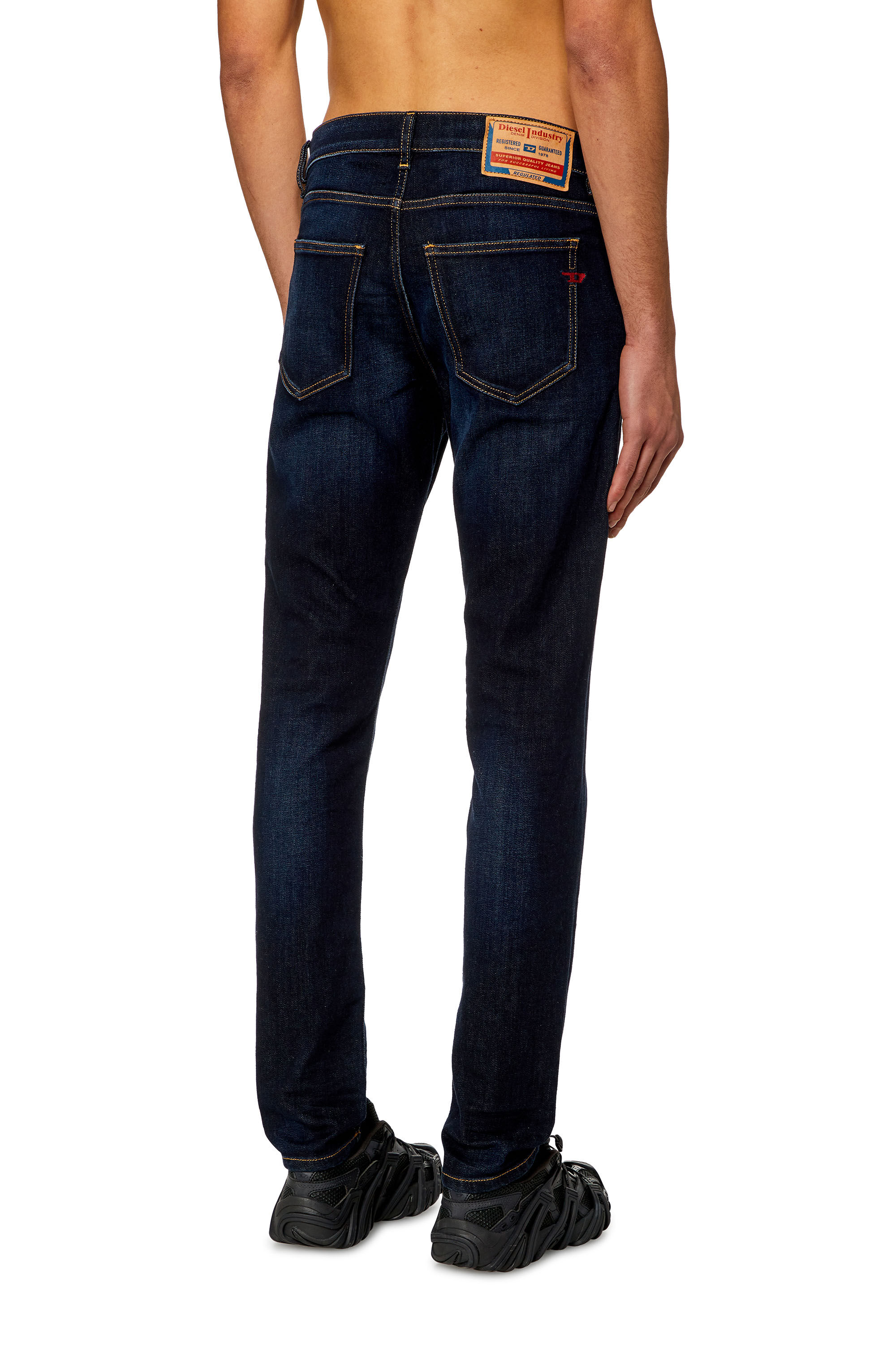 Men's Slim Jeans | Dark Blue | Diesel 2019 D-Strukt Men's Slim Jeans | Dark Blue | Diesel 2019 D-Strukt