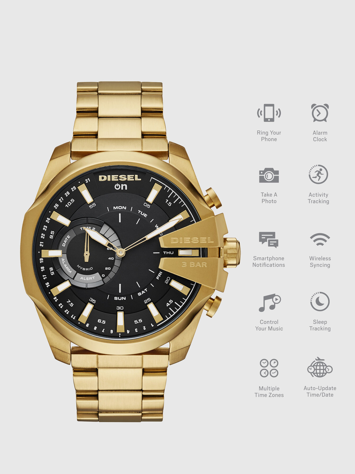diesel mega chief hybrid smartwatch
