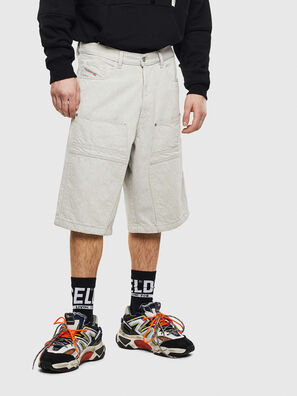 D-RON, White - Shorts