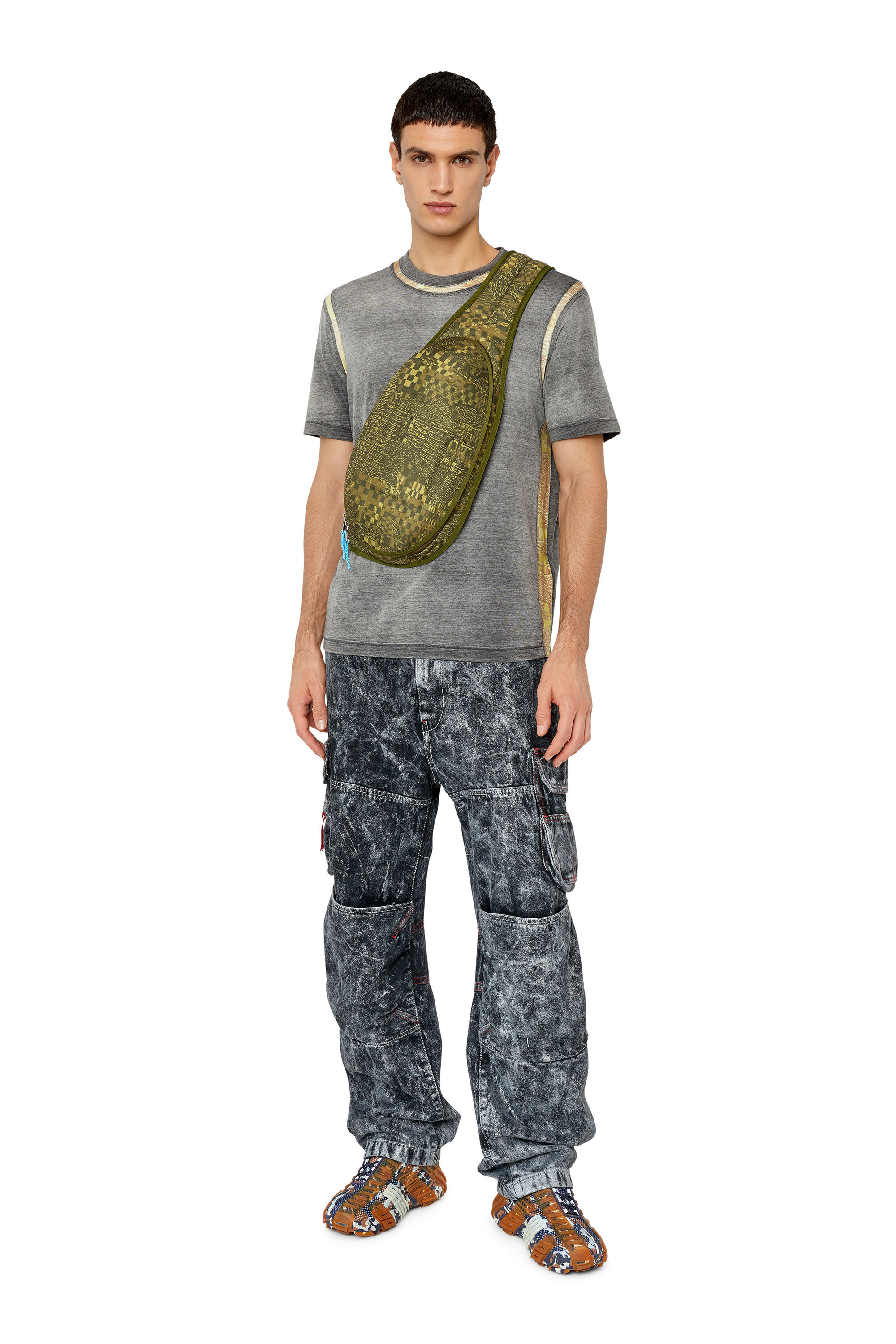 Diesel - T-JUSTINDI, Grey - Image 1