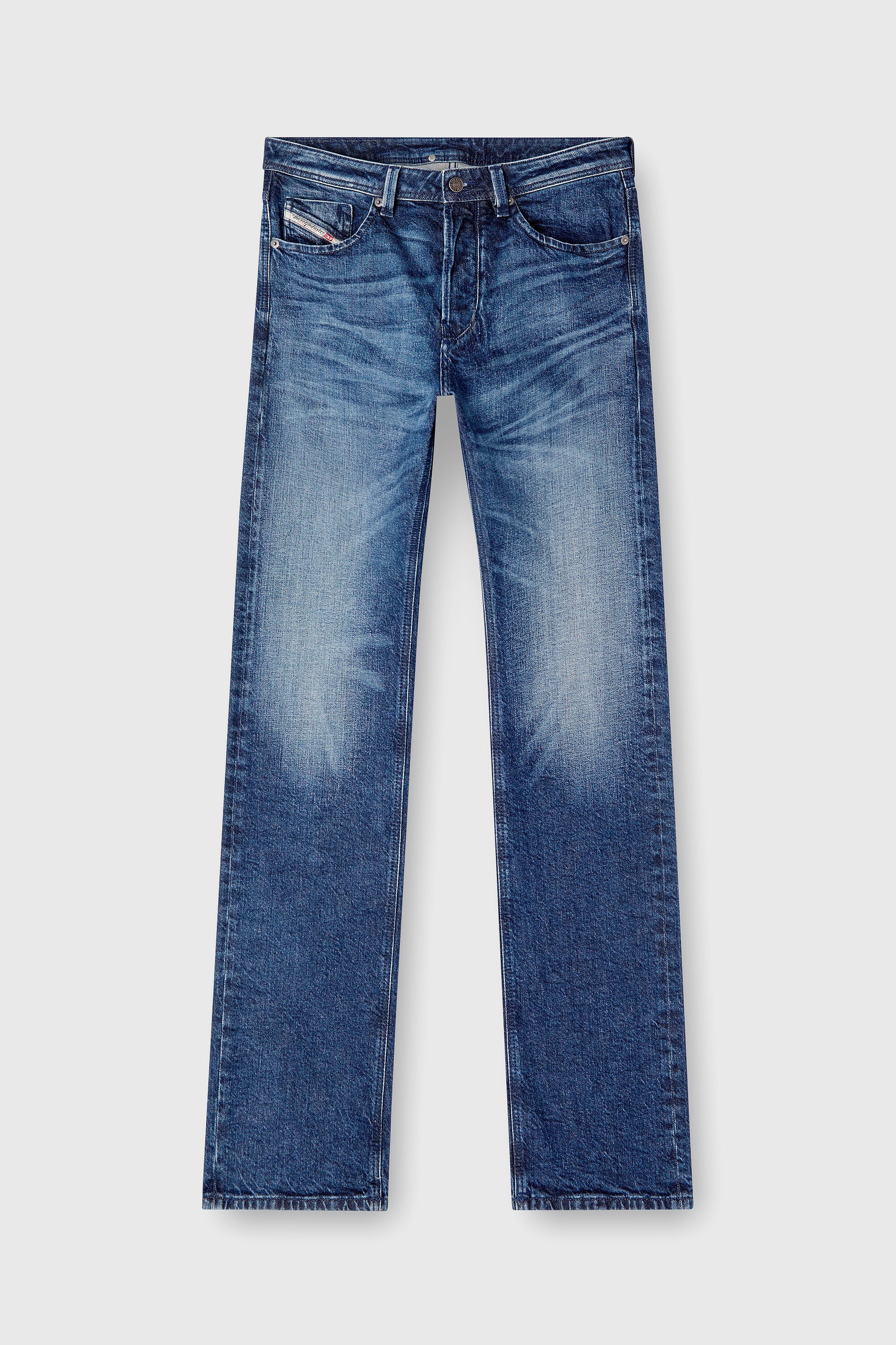 Diesel - Man's Regular Jeans 1985 Larkee 09L51, Dark Blue - 4