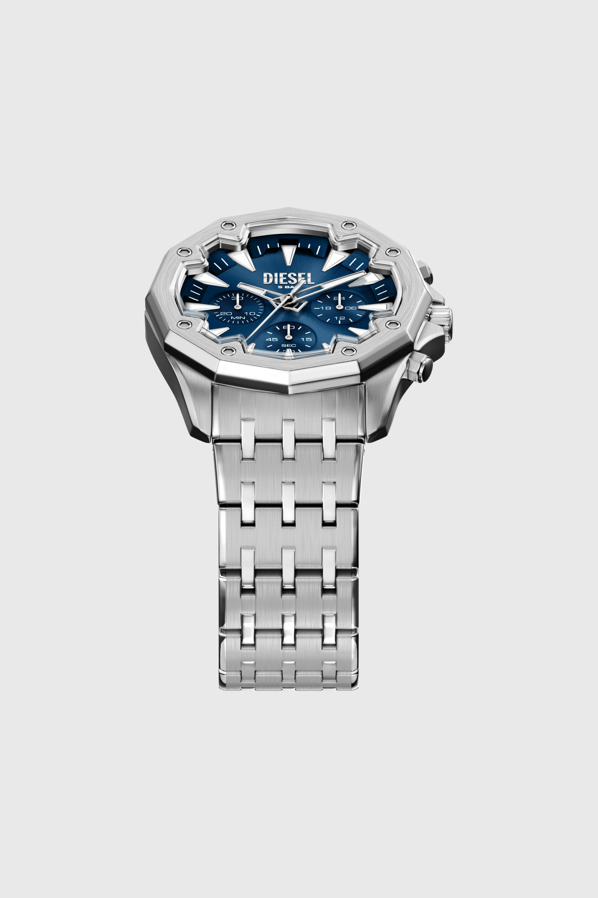 Men's Stinger Stainless Steel Watch | Silver | Diesel LU