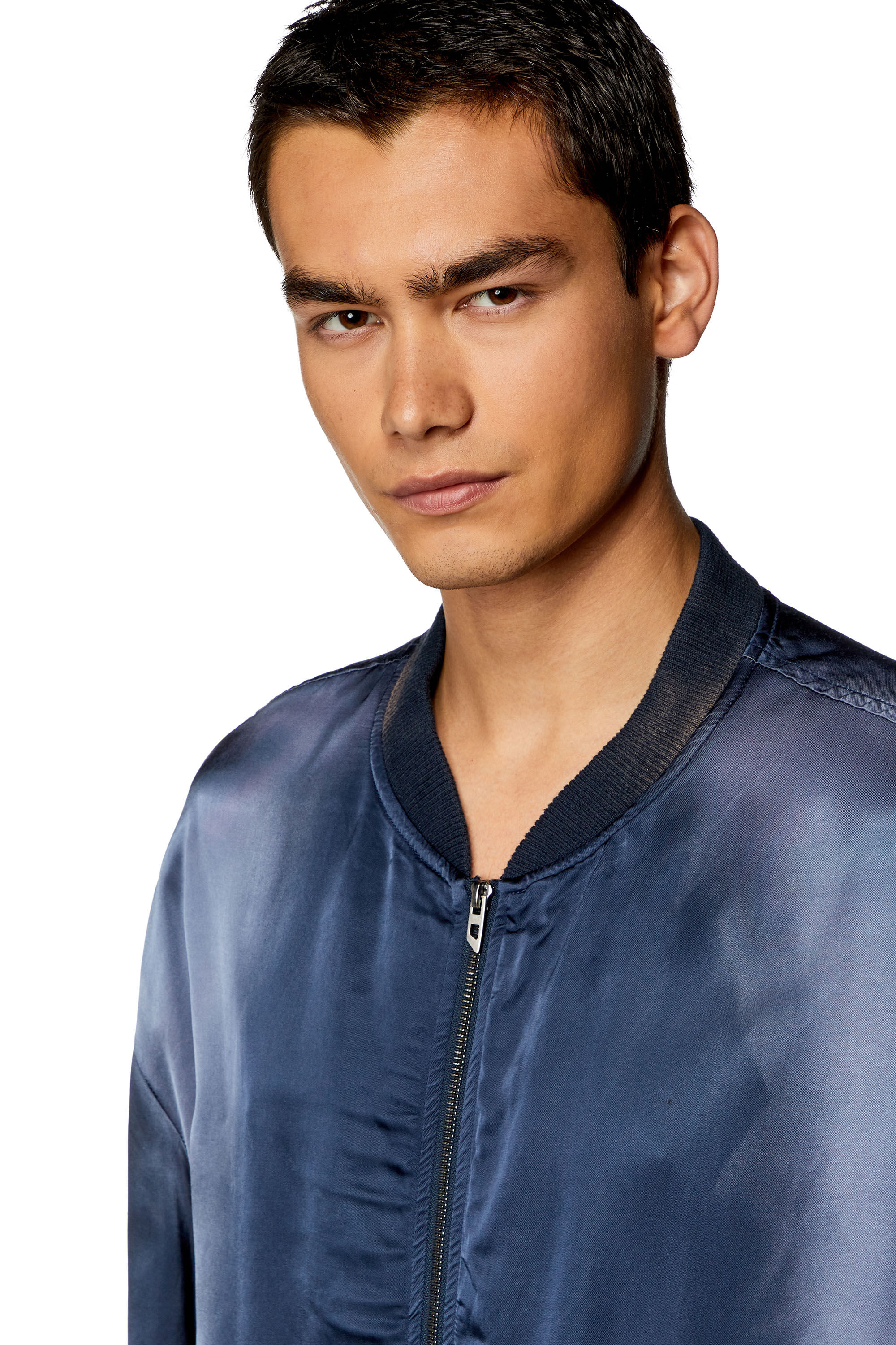 Men s Satin bomber jacket with faded effect J MARTEX Diesel