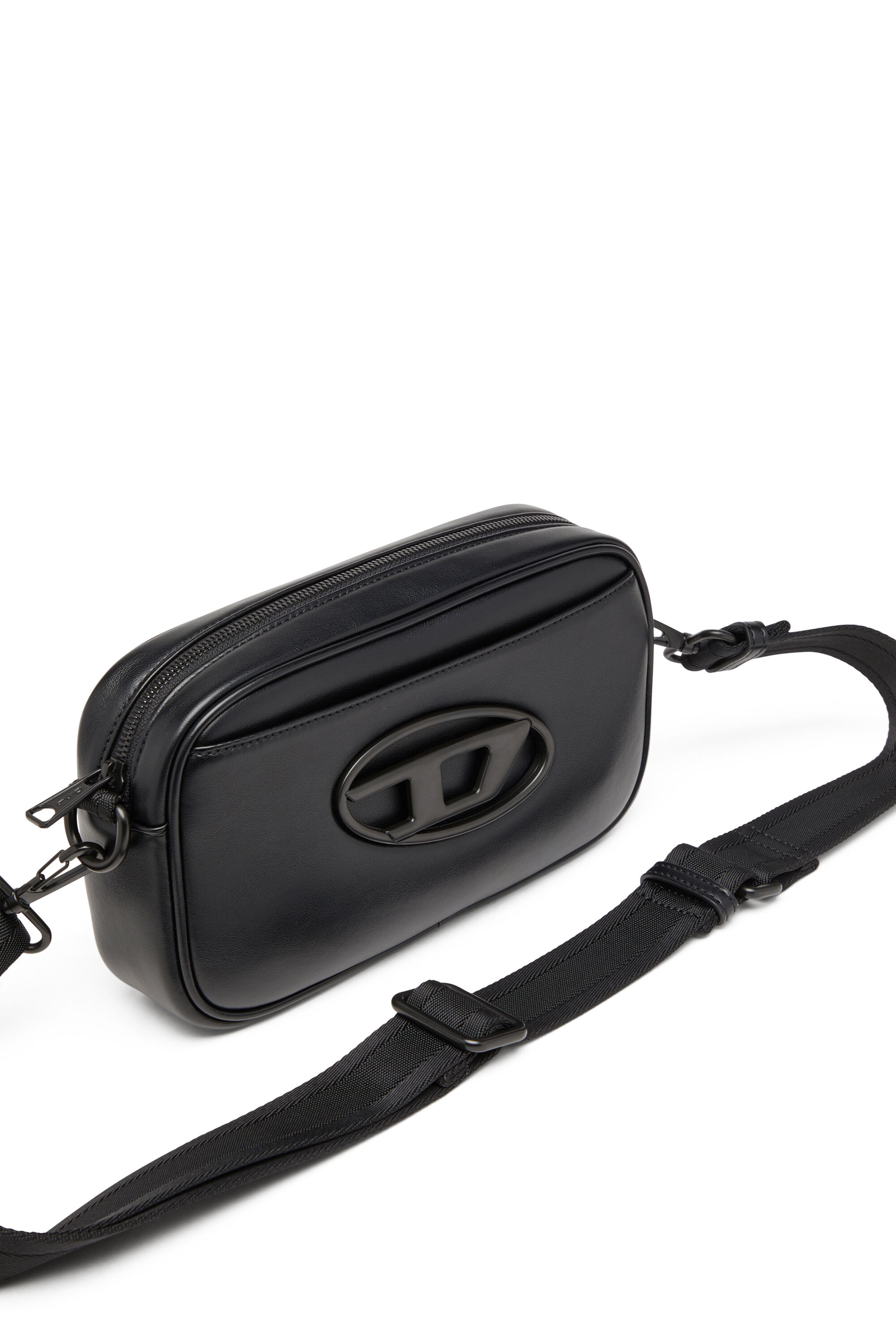 Men's Holi-D-Camera bag in neoprene and PU | Black | Diesel