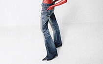 Men's Bootcut Jeans | Black/Dark grey | Diesel 1998 D-Buck