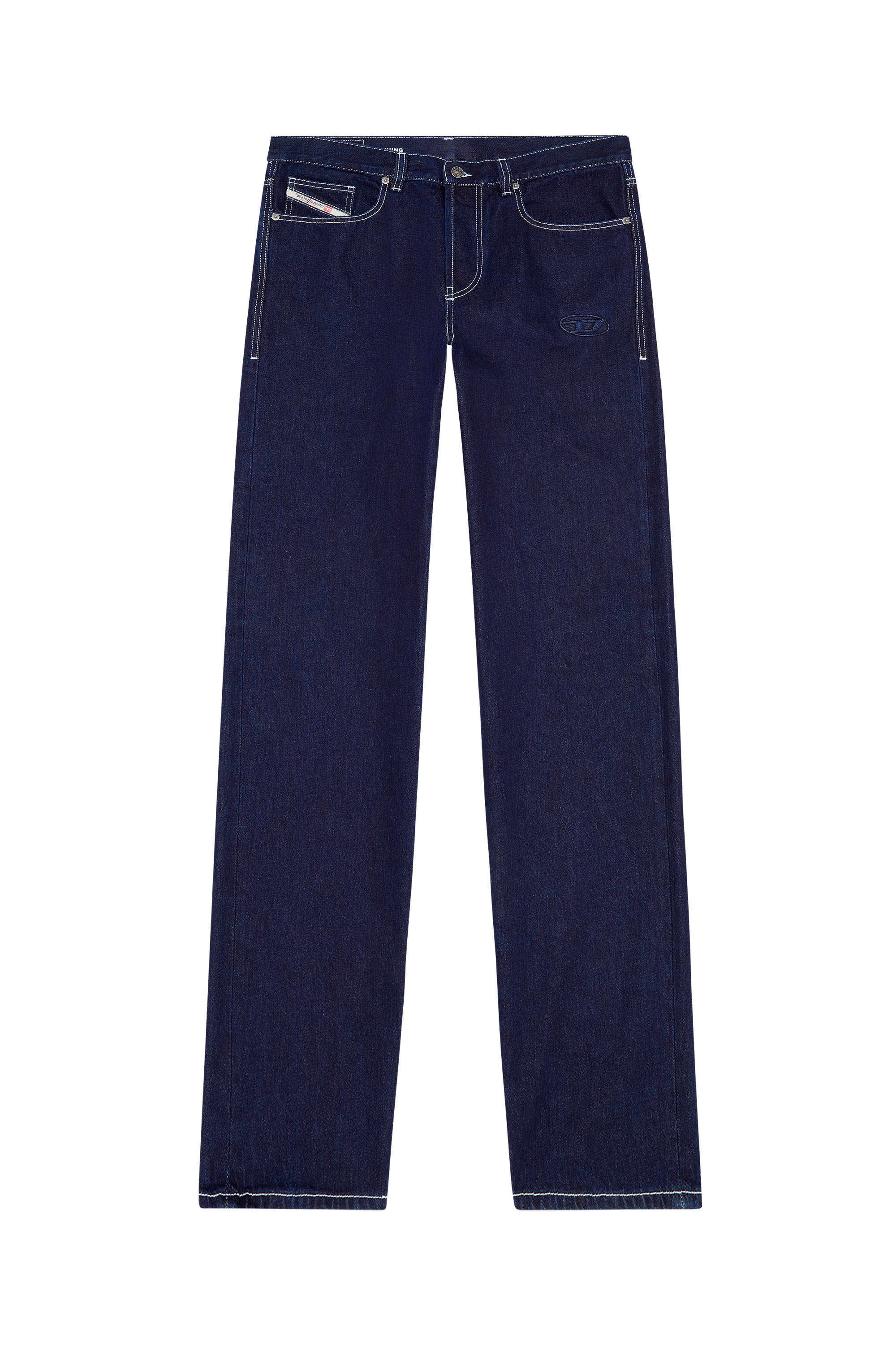 2010 D-Macs 09F19 Straight Jeans, Dark Blue - Jeans