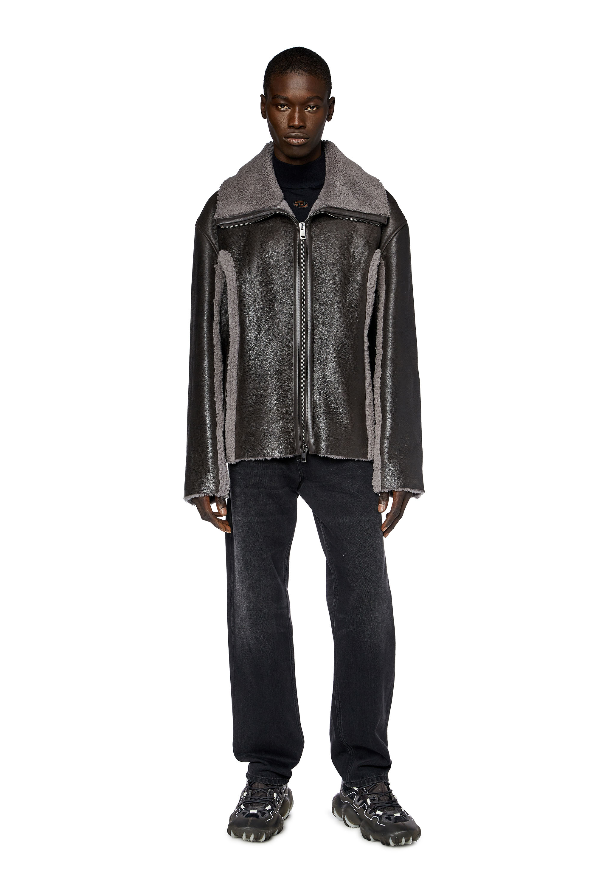 Diesel - L-BROWNY, Brown - Image 2
