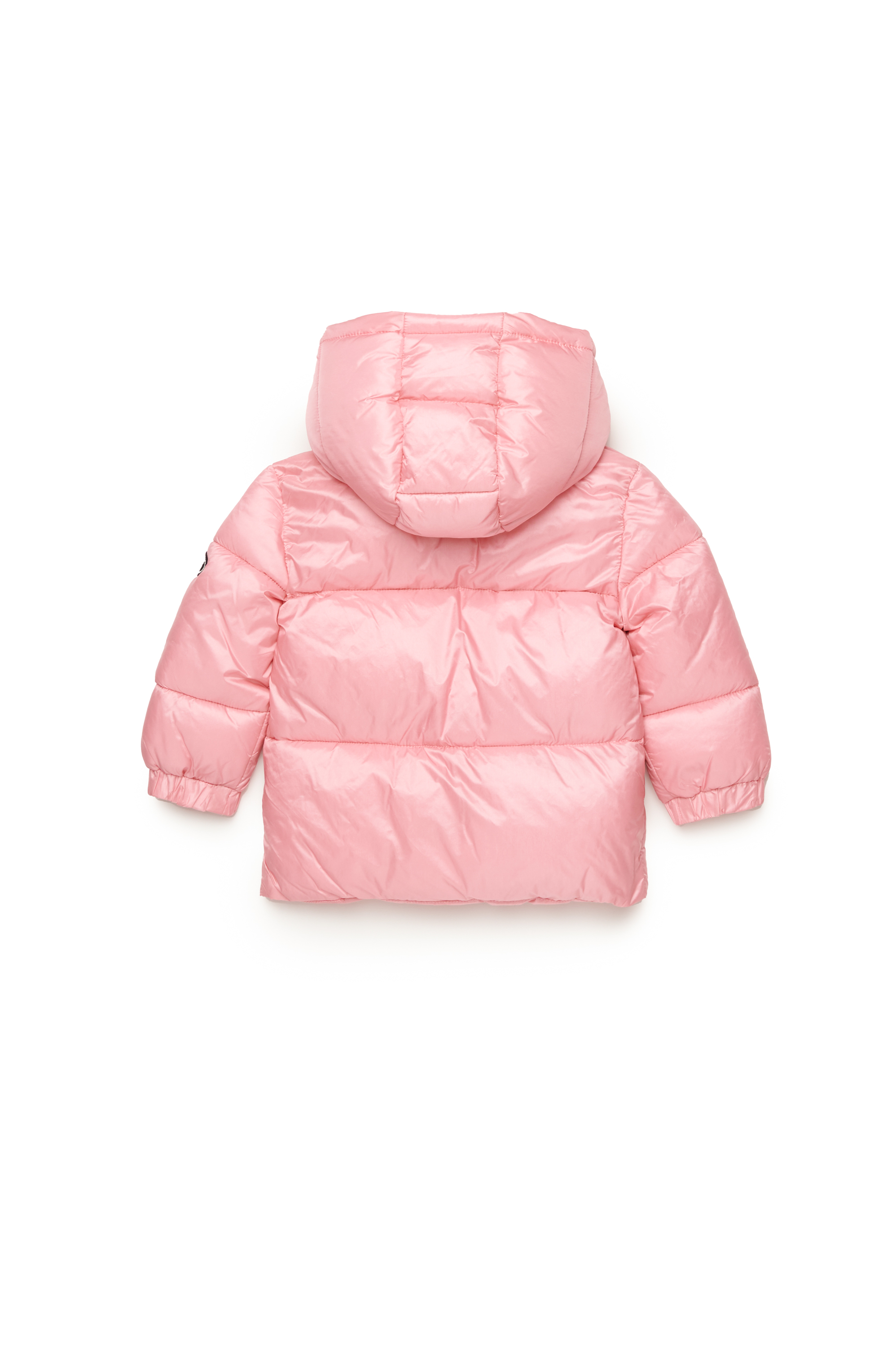 Diesel - JWROLFYSB, Unisex Puffer jacket with Oval D patch in Pink - Image 2