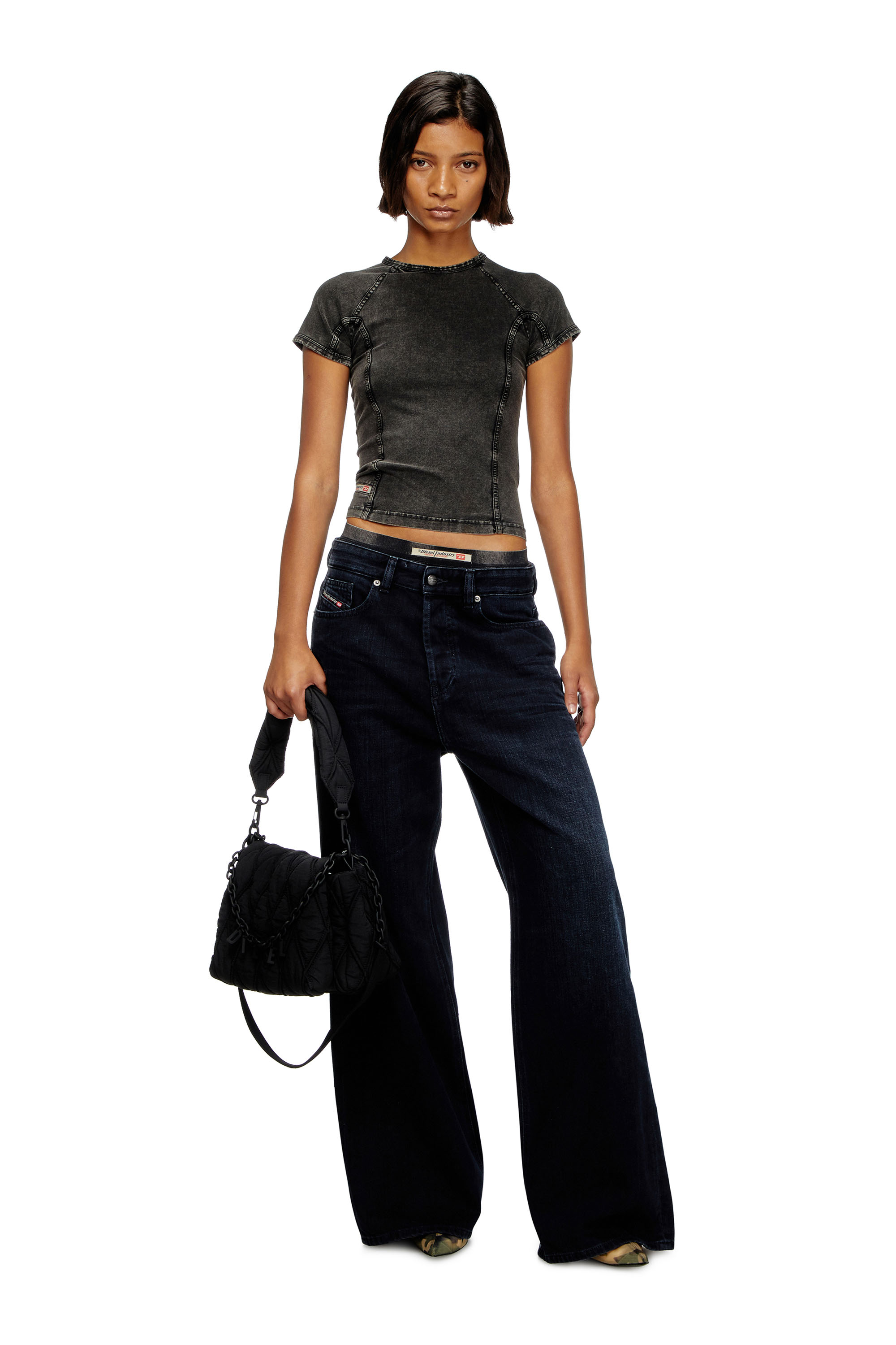 Relaxed Jeans 1996 D-Sire 09L54, Dark Blue Diesel - Woman's Relaxed Jeans 1996 D-Sire 09L54, Dark Blue - 1