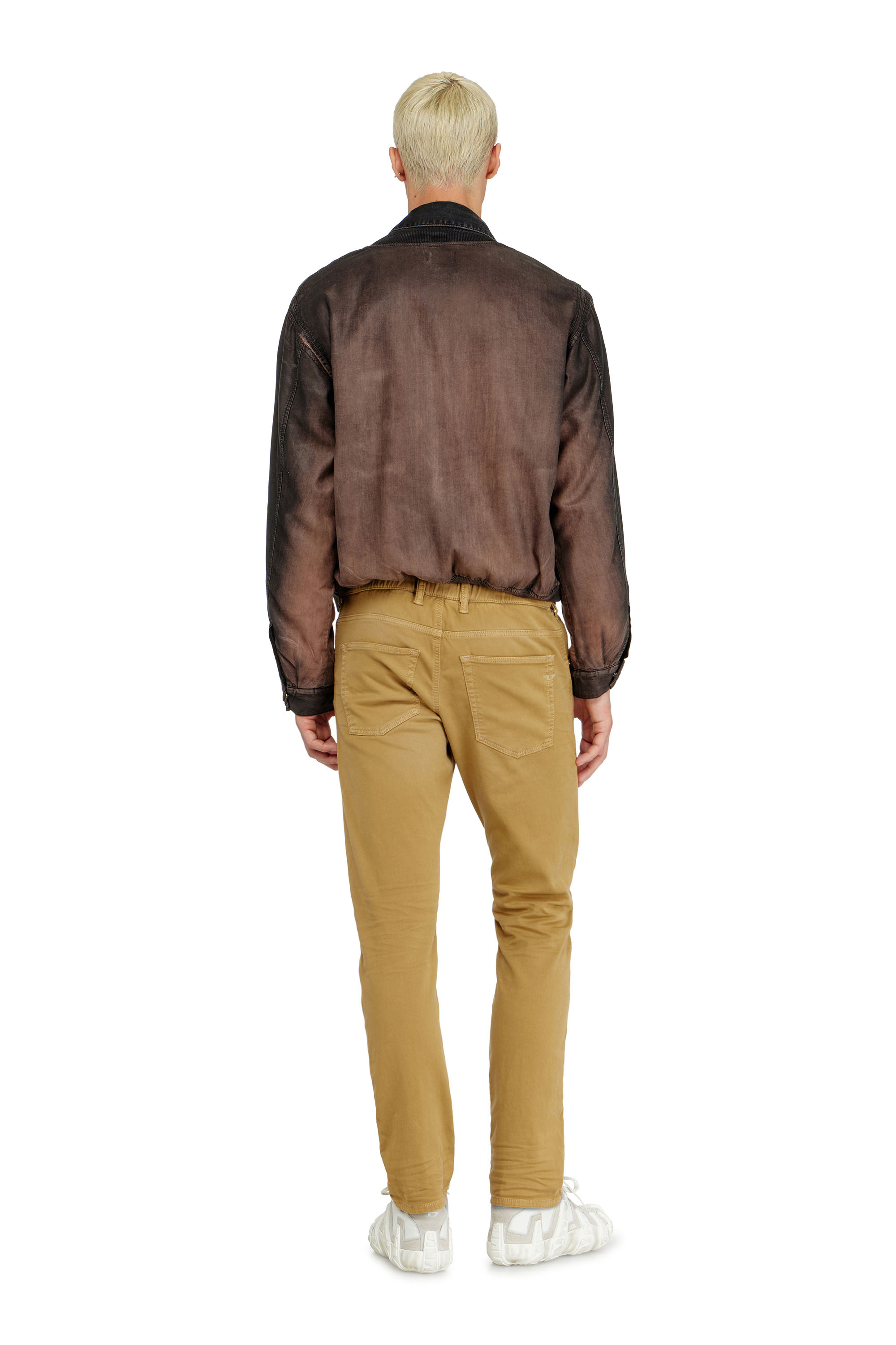 Diesel - Man's Regular 2032 D-Krooley-BW Joggjeans&reg; 0670M, Dark Beige - 3