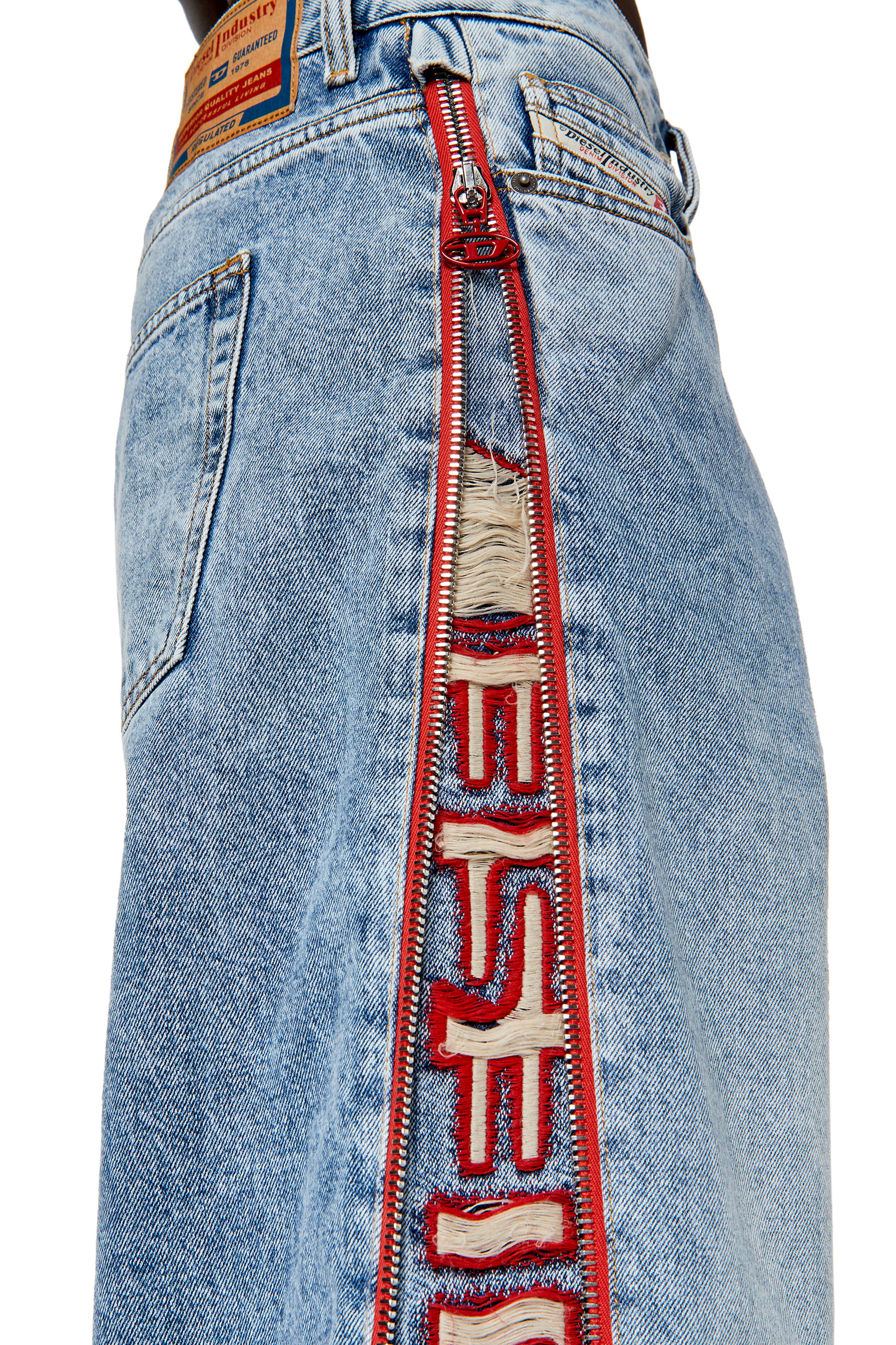 D-Rise 09G47 Man: Straight Light blue Jeans | Diesel