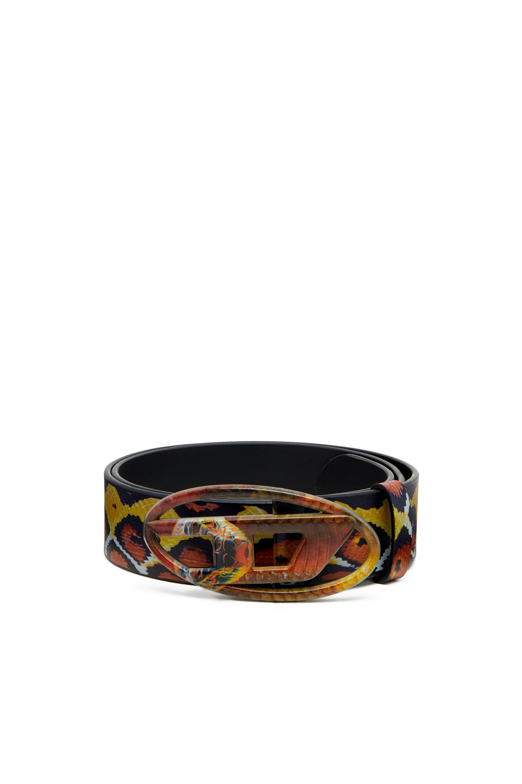 Diesel - CNY-B-1DR, Unisex's Belt with snake motif in Multicolor - 1