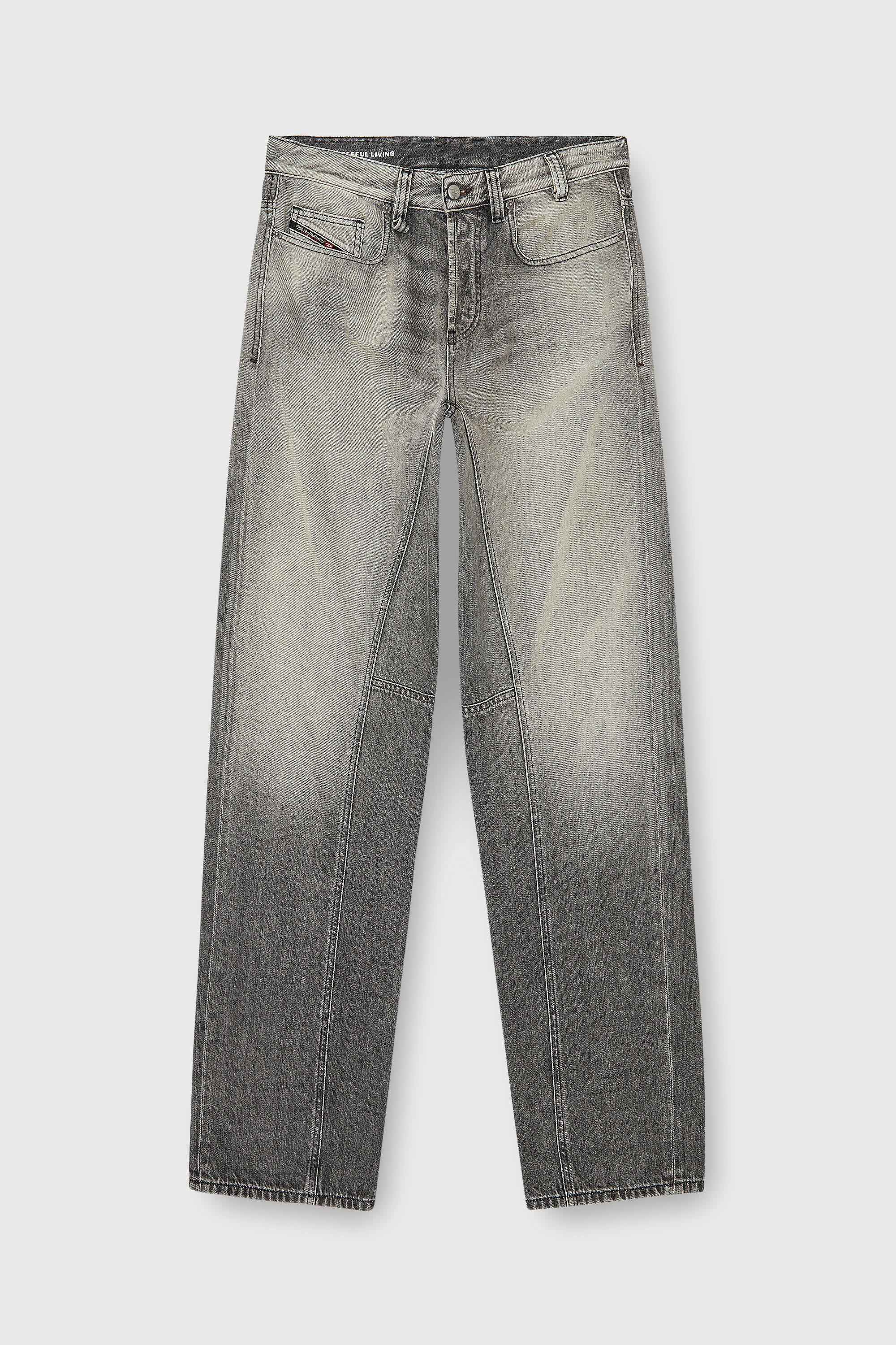 Diesel - Man's Relaxed Jeans 2001 D-Macro 09P56, Grey - 6