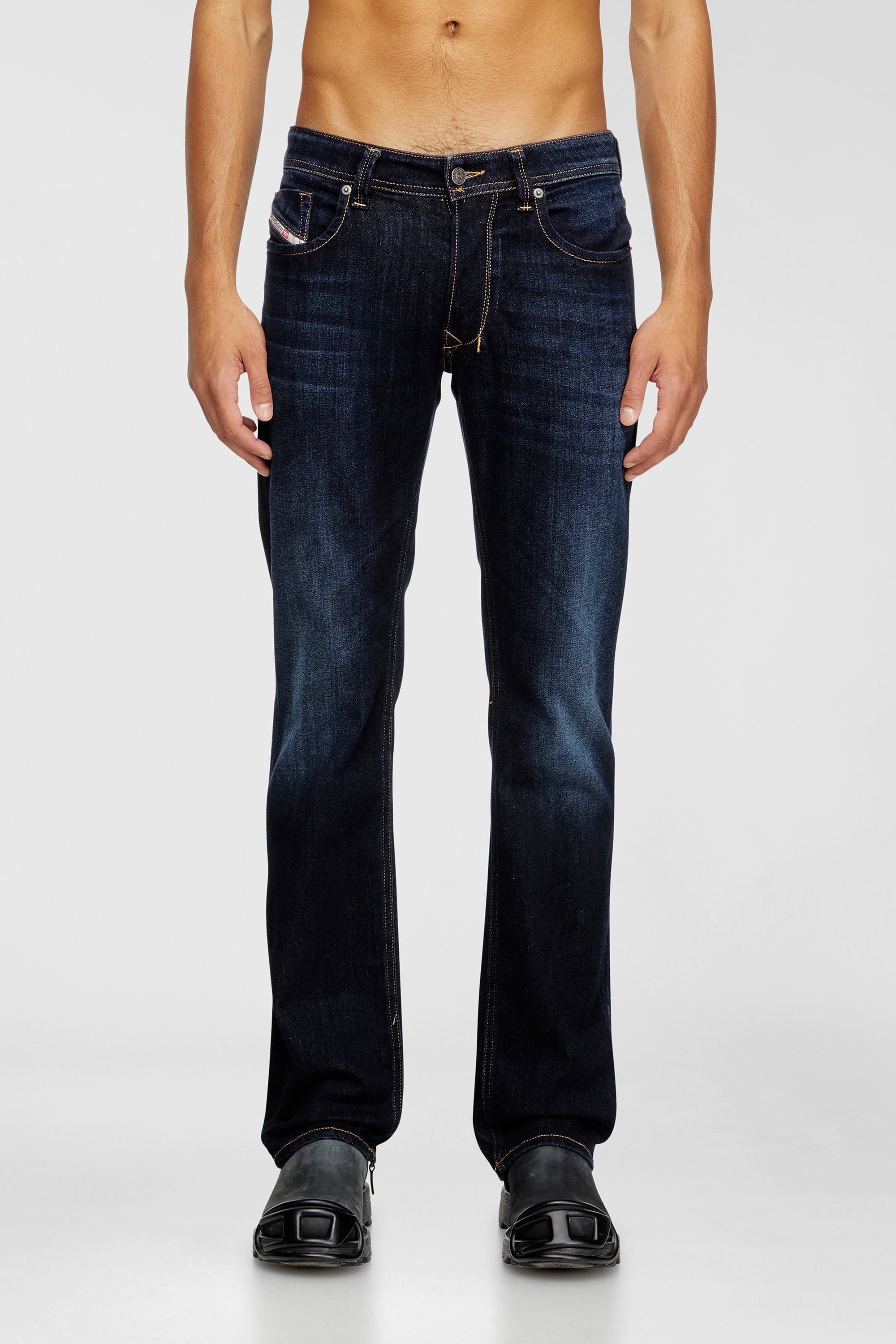 Diesel - Man's Regular Jeans 1985 Larkee 009ZS, Dark Blue - 2